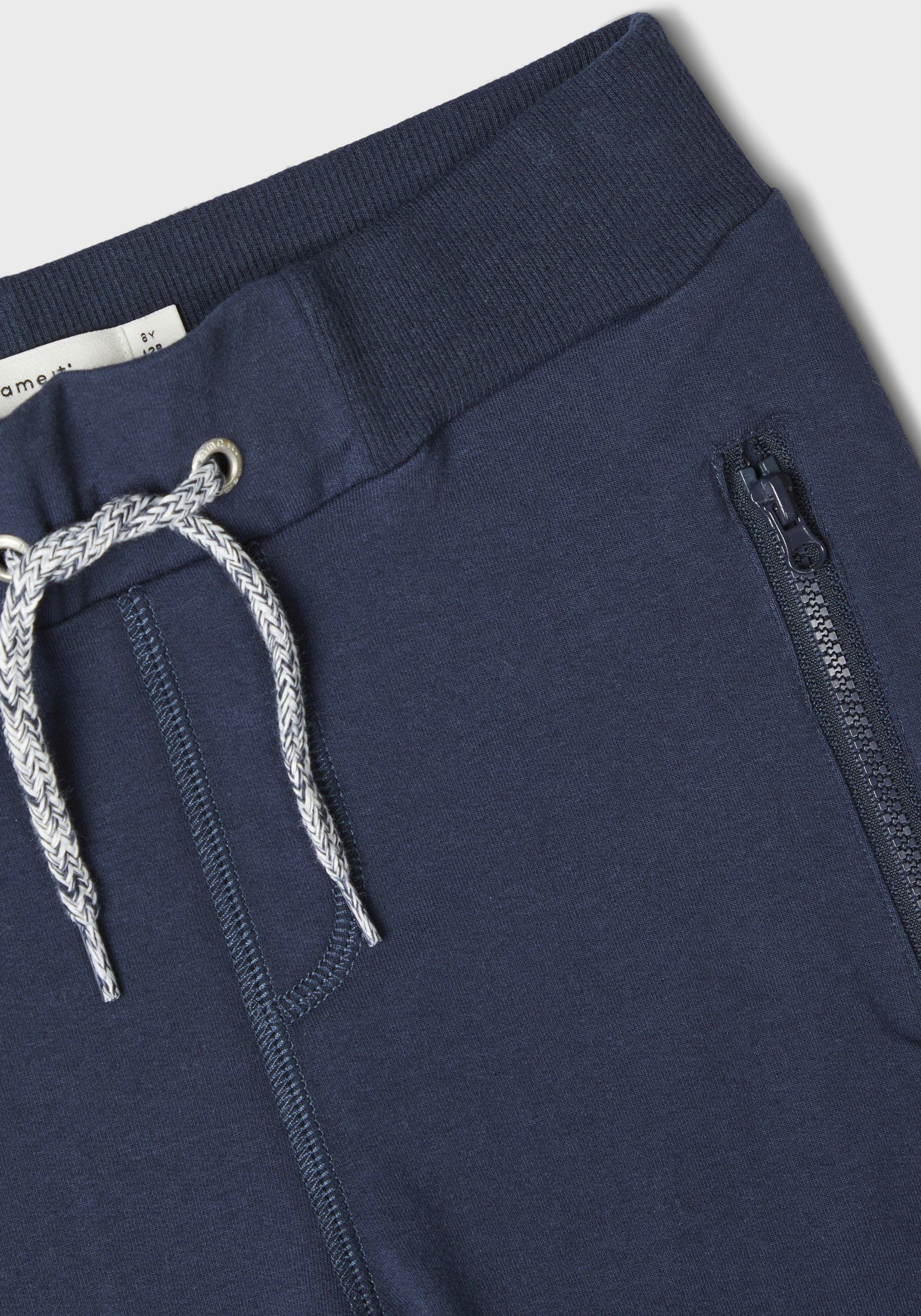 Thumbnail - Name It Trainingshose "NKMHONK BRU SWE PANT NOOS" mit Reißverschlusstaschen