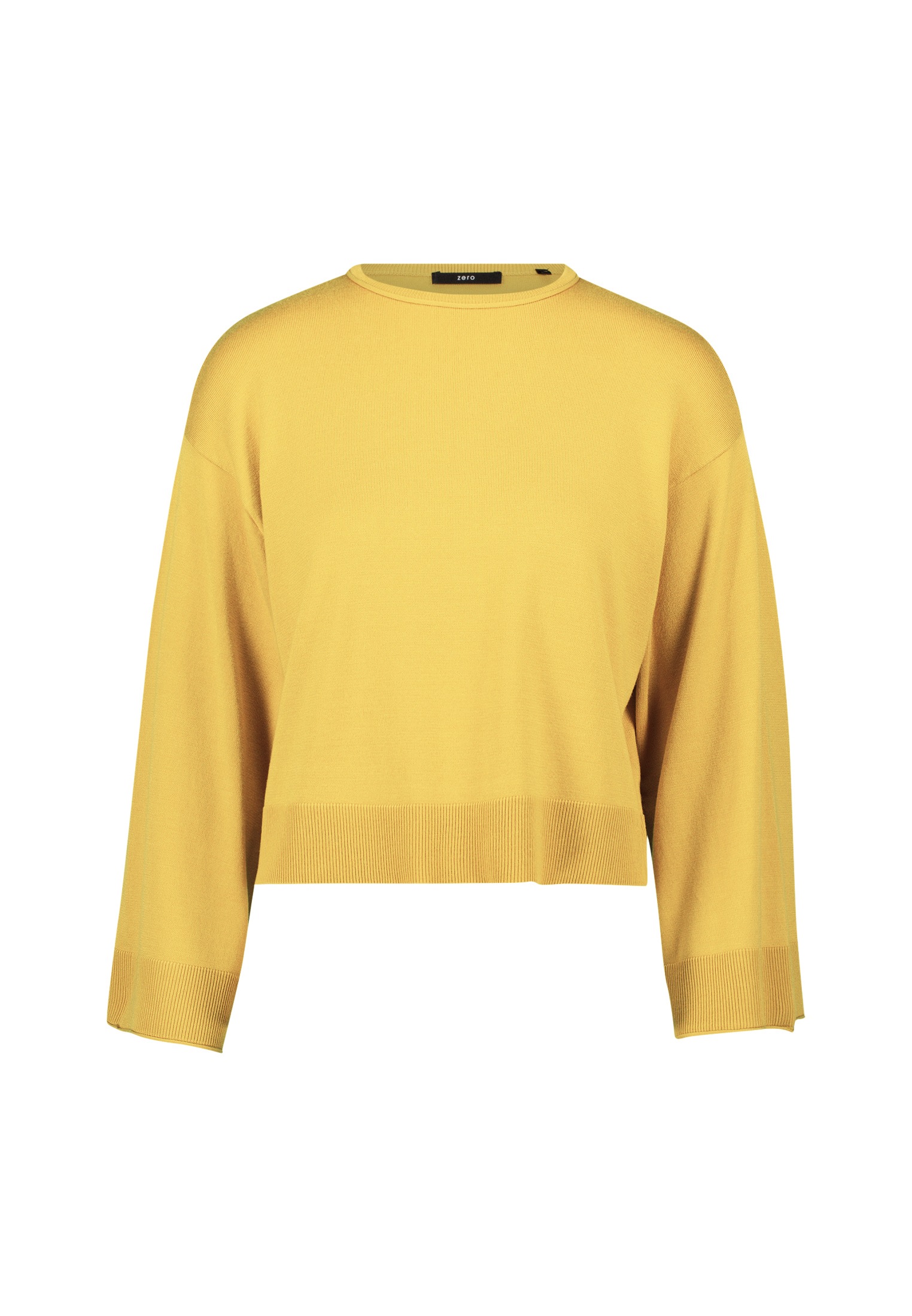 Zero Strickpullover "zero Damen Pullover mit Trompetenärmeln", (1 tlg.), Pl günstig online kaufen