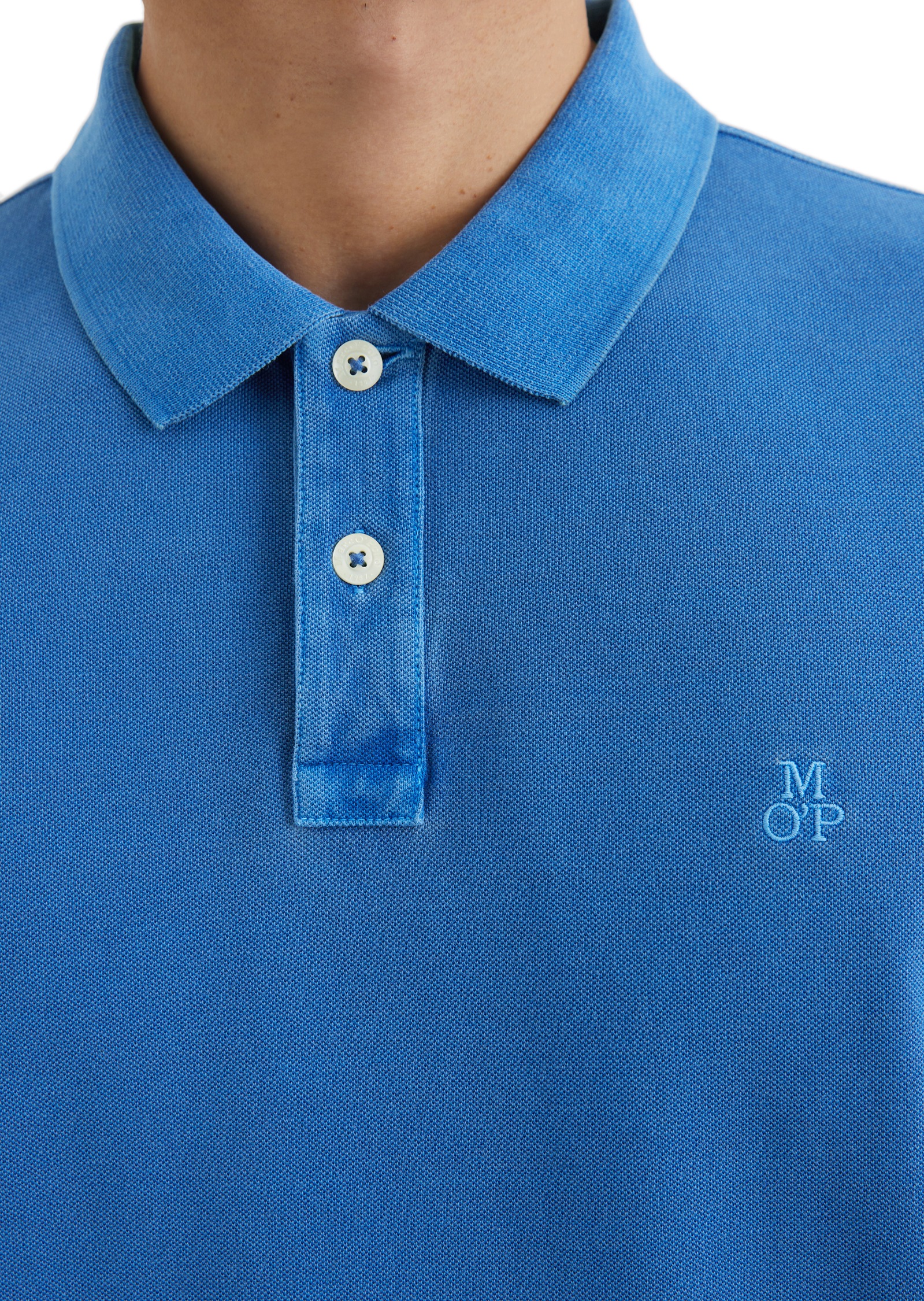 Marc O'Polo Poloshirt, (MOP casual men POLOshirt), aus Pique