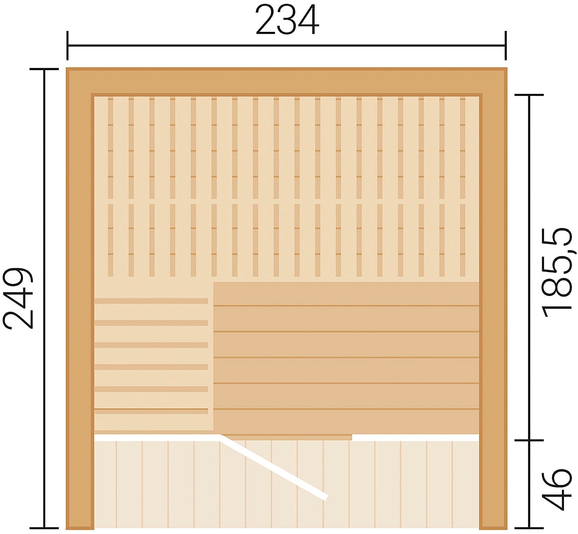 weka Saunahaus »Luua«