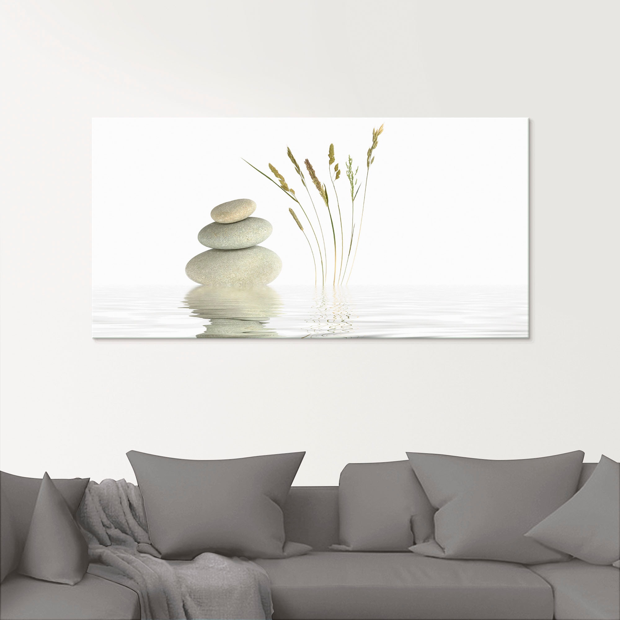 Artland Glasbild "Zen Friede" Zen 1 Stk. tlg. in verschiedenen Größen günstig online kaufen
