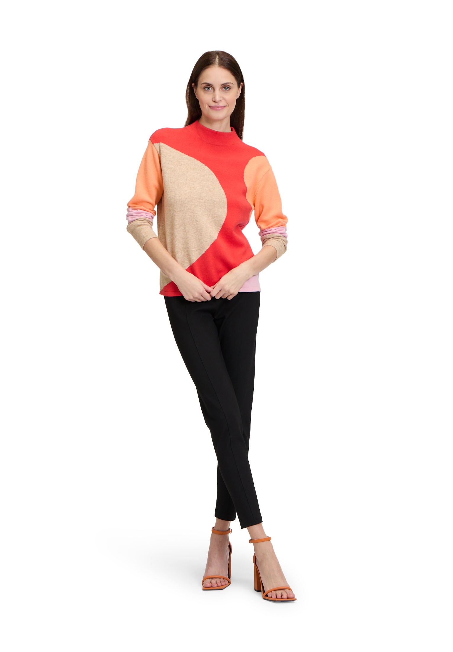 Betty Barclay Strickpullover »Betty Barclay Strickpullover mit Intarsie«, (1 tlg.), Intarsie