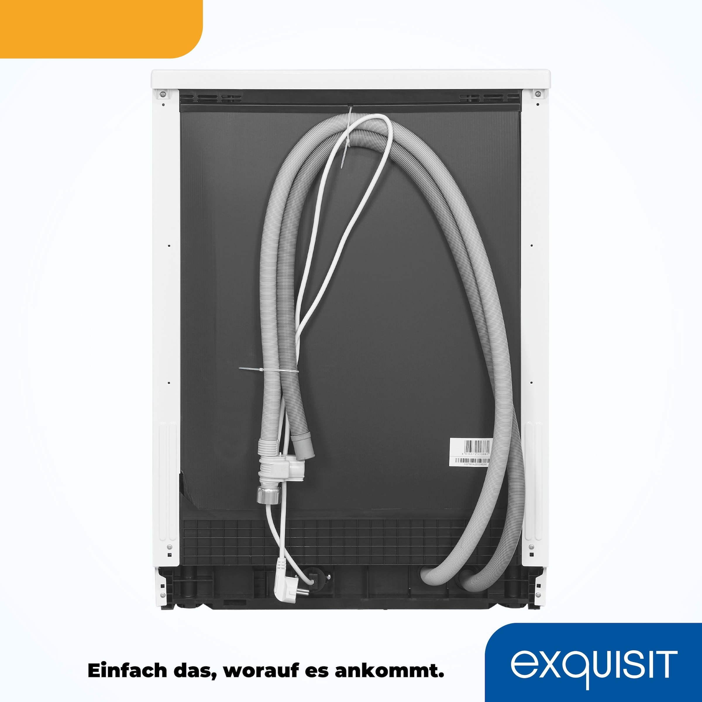 exquisit Standgeschirrspüler »GSP9614-030B« 14 Maßgedecke