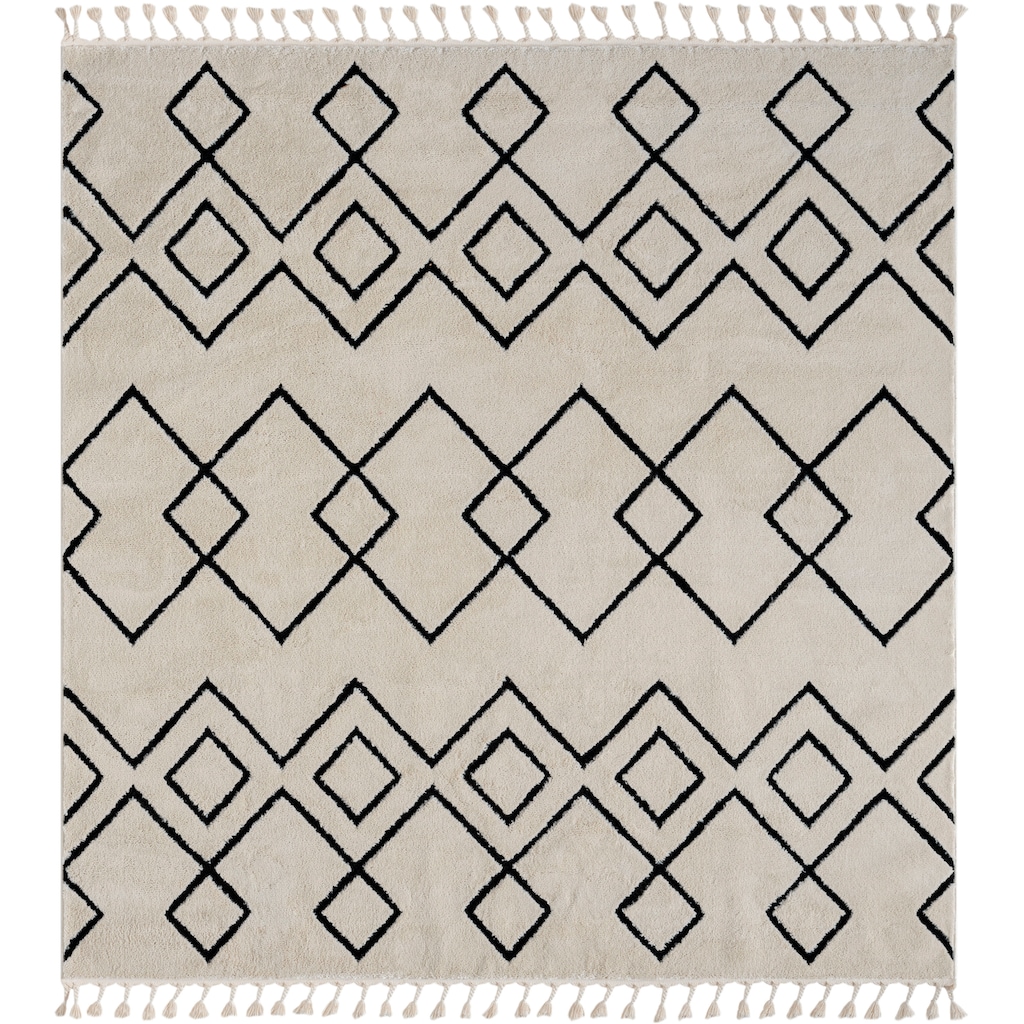 Myflair Möbel & Accessoires Hochflor-Teppich »Moroccan Mural«, rechteckig