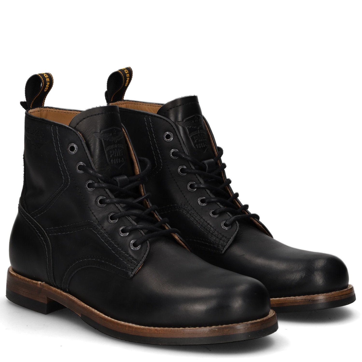 PME LEGEND Schnürstiefelette "APU" Schnürboots, Stiefelette mit praktischer Anziehlasche