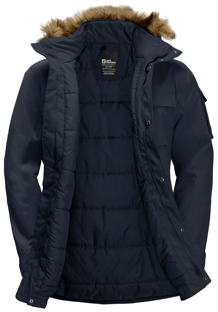 Jack Wolfskin Parka »GLACIER CANYON PARKA«, mit Kapuze