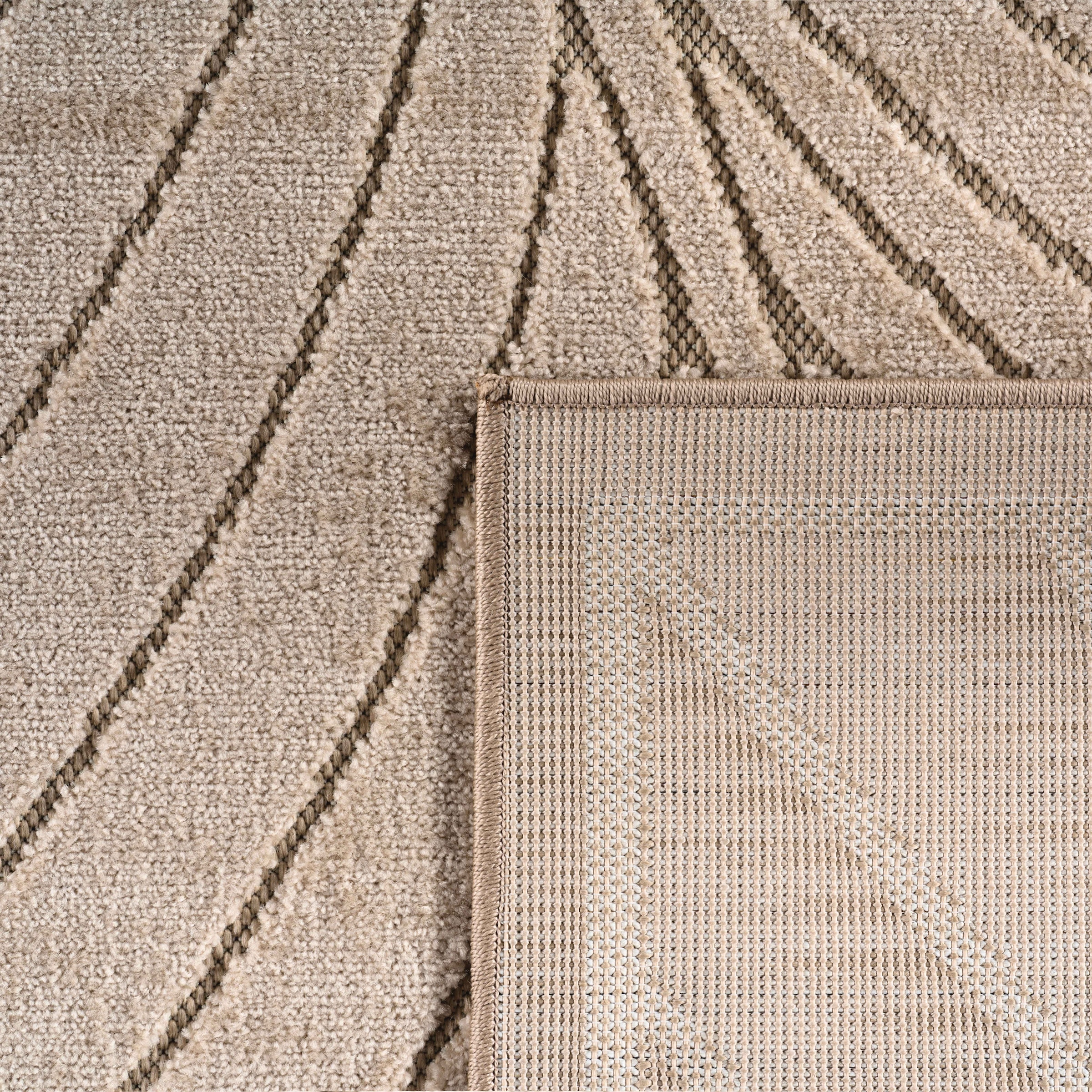 Ayyildiz Teppiche Outdoorteppich »NOVA 1204  , auch als Läufer und Rund« rund 8 mm Höhe Material aus schmutzabweisendem Polypropylen, In-/Outdoor geeignet