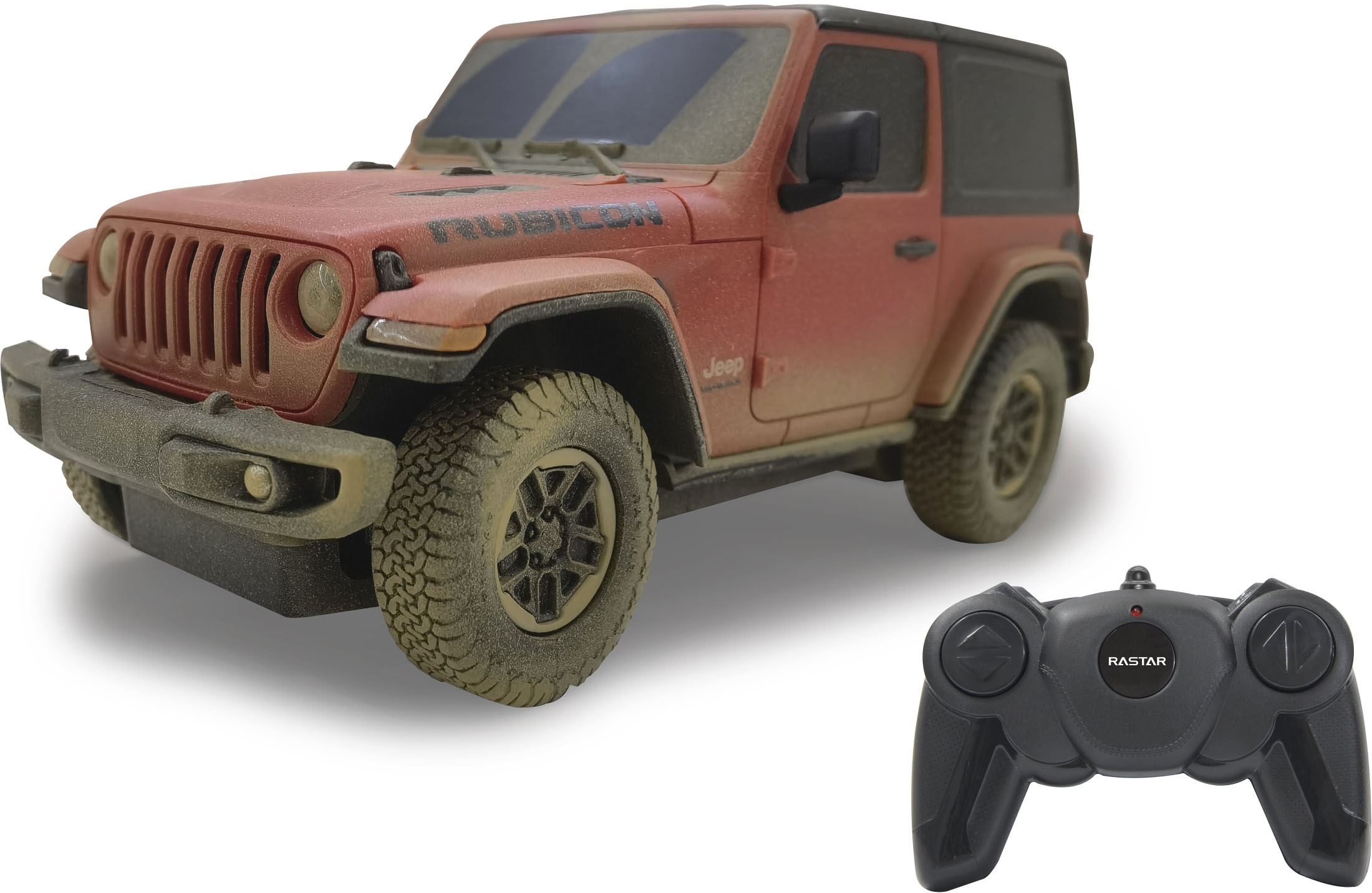 RC-Auto »Jeep Wrangler Rubicon 1:24 Muddy 2,4GHz«