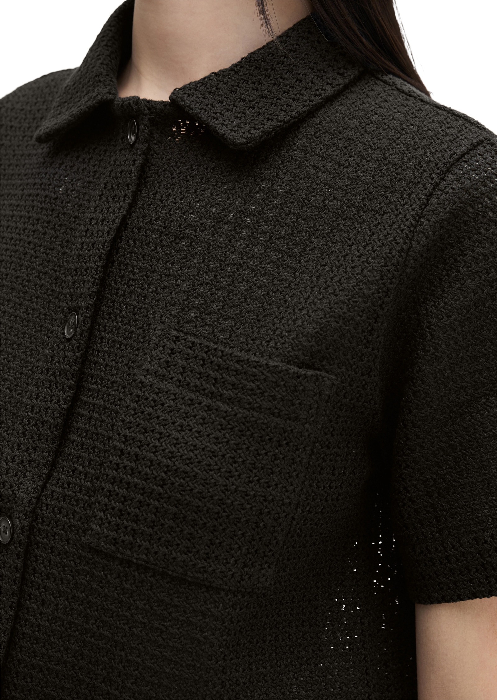 Marc O'Polo Kurzarmshirt »aus Baumwoll-Mix-Jersey«
