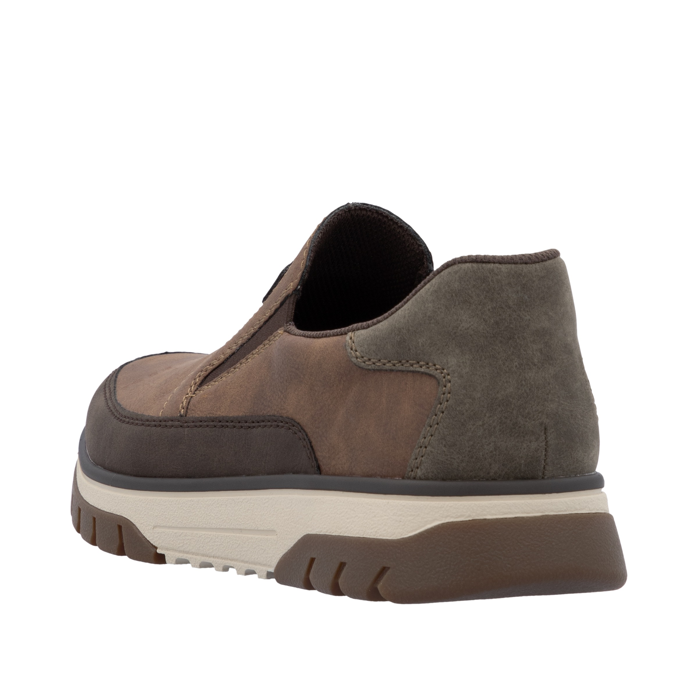 Rieker Slip-On Sneaker, Slipper, Schlupfschuh, Halbschuh mit weicher MemoSoft-Innensohle