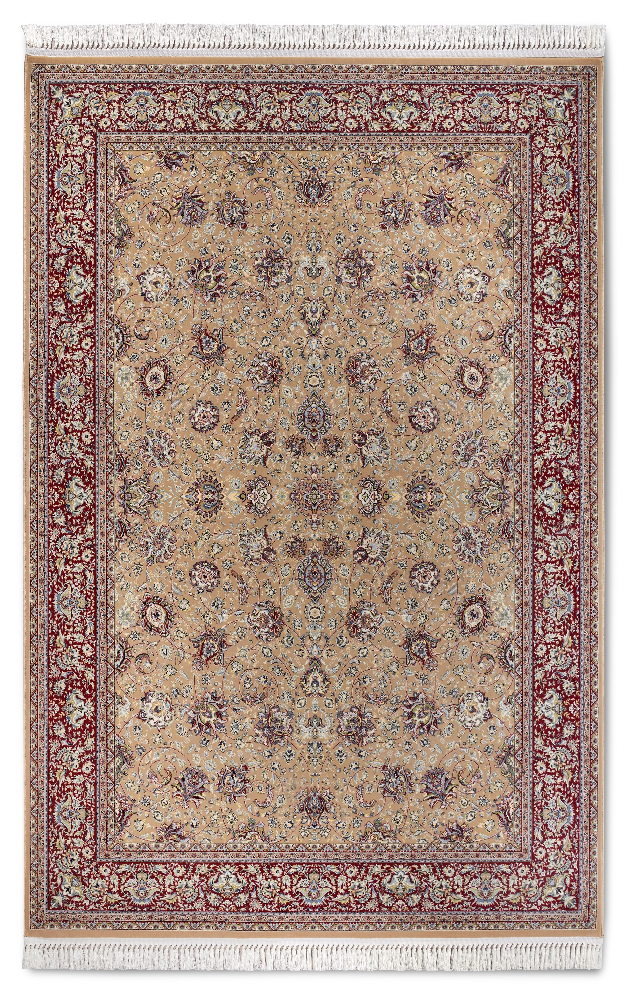Villeroy & Boch Teppich »Alfred«, rechteckig, 7 mm Höhe, Orientalisch, Fransen, Wohnzimmer, Schlafzimmer, Klassisch, Kurzflor