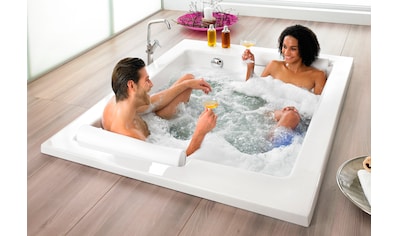 Whirlpool-Badewanne »Maharaja«, (Komplett-Set, 1 tlg.)