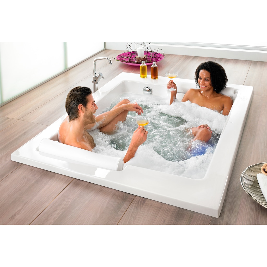 OTTOFOND Whirlpool-Badewanne »Maharaja«, (Komplett-Set, 1 tlg.)