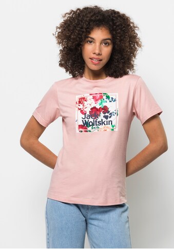 Jack Wolfskin T-Shirt »FLOWER LOGO T W« kaufen