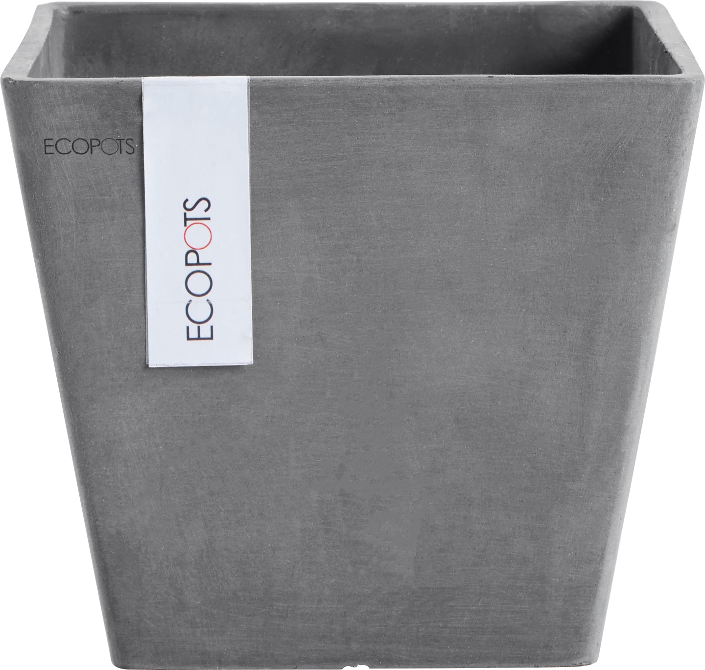 | 20x20x17,5 BAUR Blumentopf ECOPOTS »ROTTERDAM Grey«, BxTxH: cm bestellen