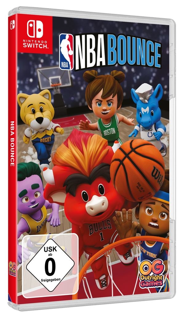 OUTRIGHT GAMES Spielesoftware "NBA Bounce", Nintendo Switch, transparent, Spielesoftware