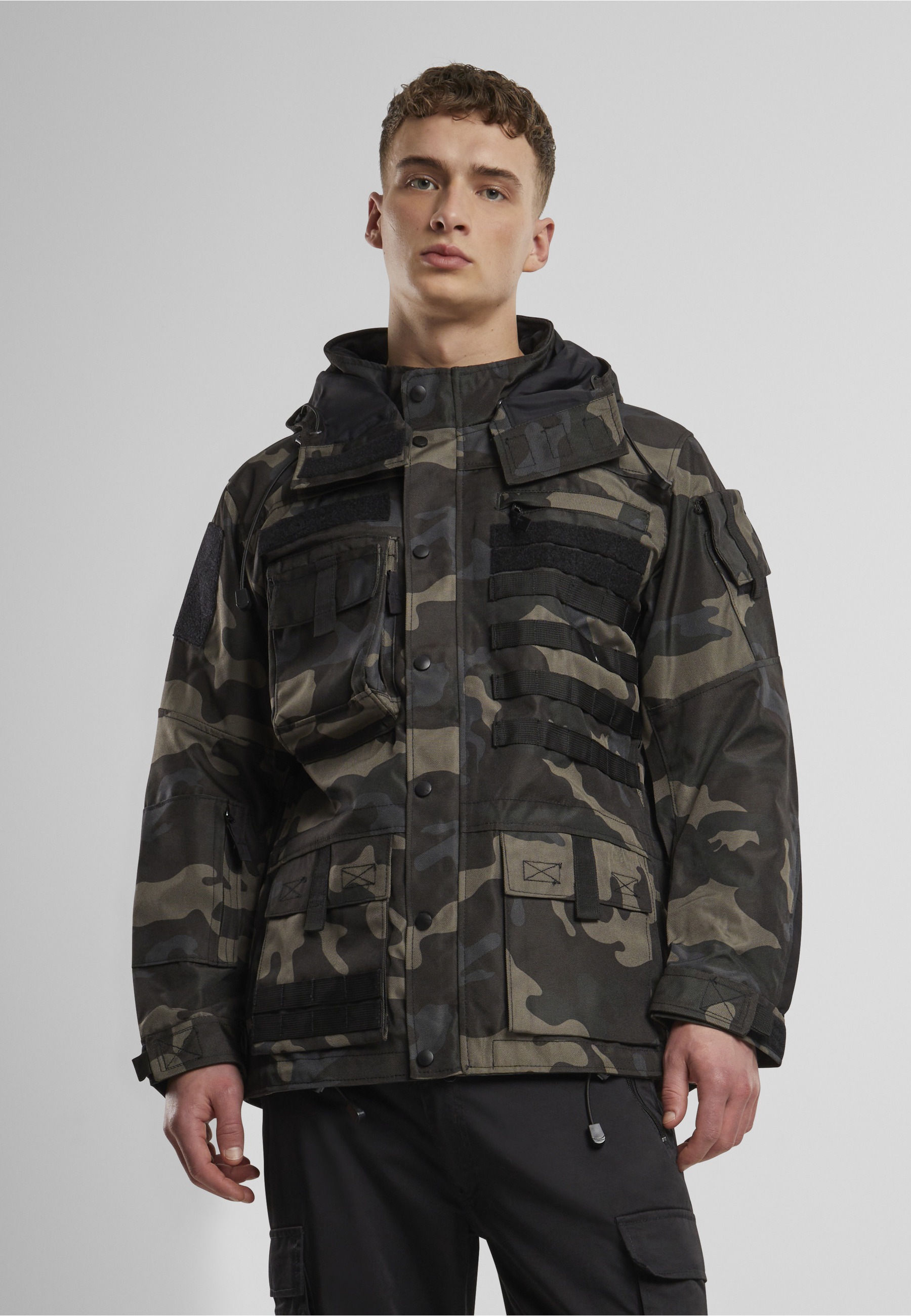 Thumbnail - Brandit Winterjacke "Brandit Herren Performance Outdoorjacket" 1 Stk. tlg. mit Kapuze