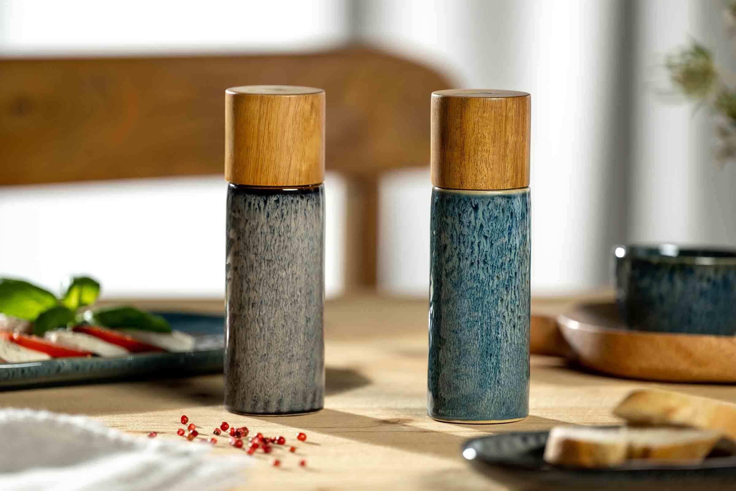 LEONARDO Gewürzmühle »Gewürzmühle MATERA 17 cm blau«
