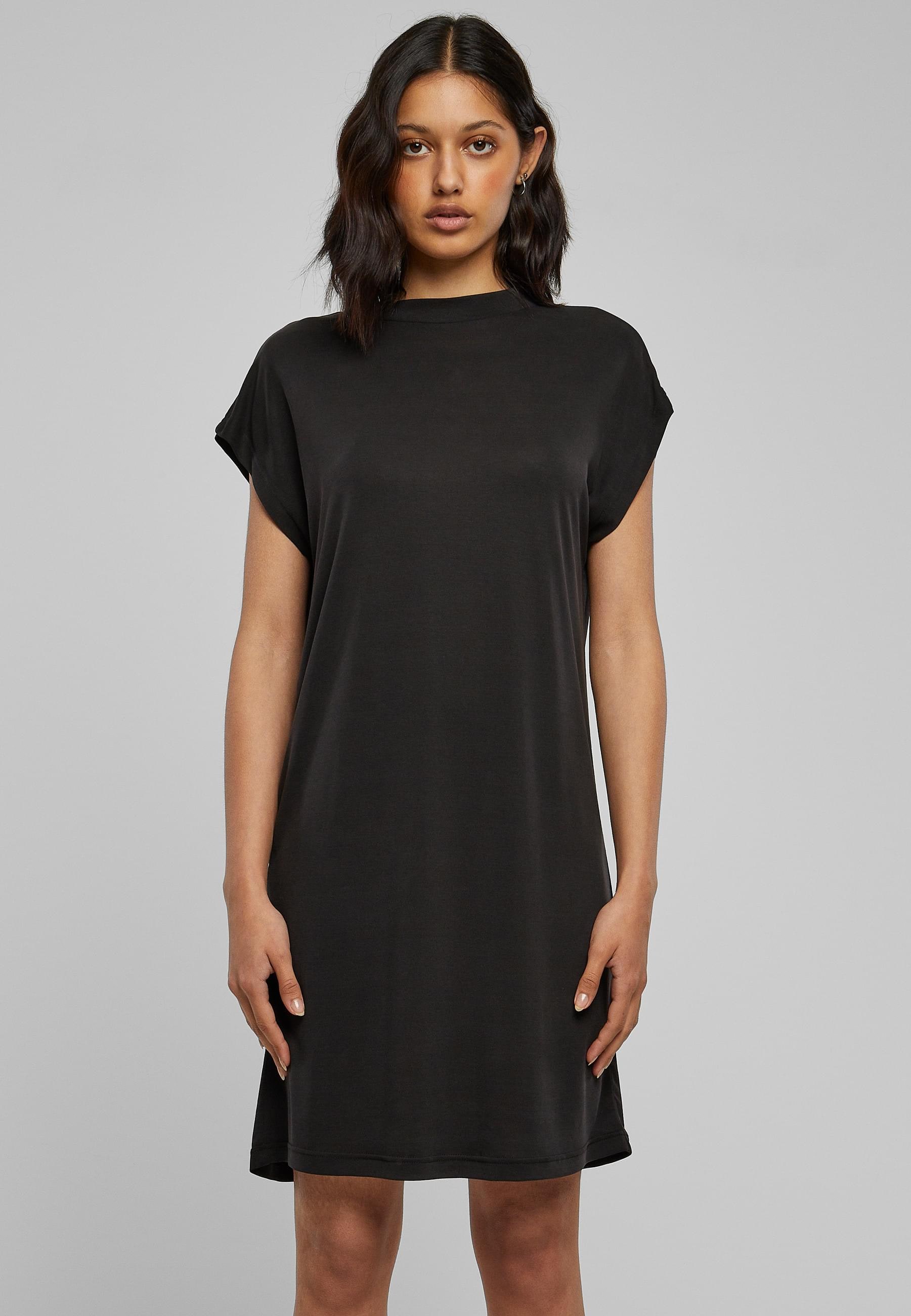 URBAN CLASSICS Shirtkleid »Urban Classics Damen Ladies Modal Dress«, (1 tlg.)