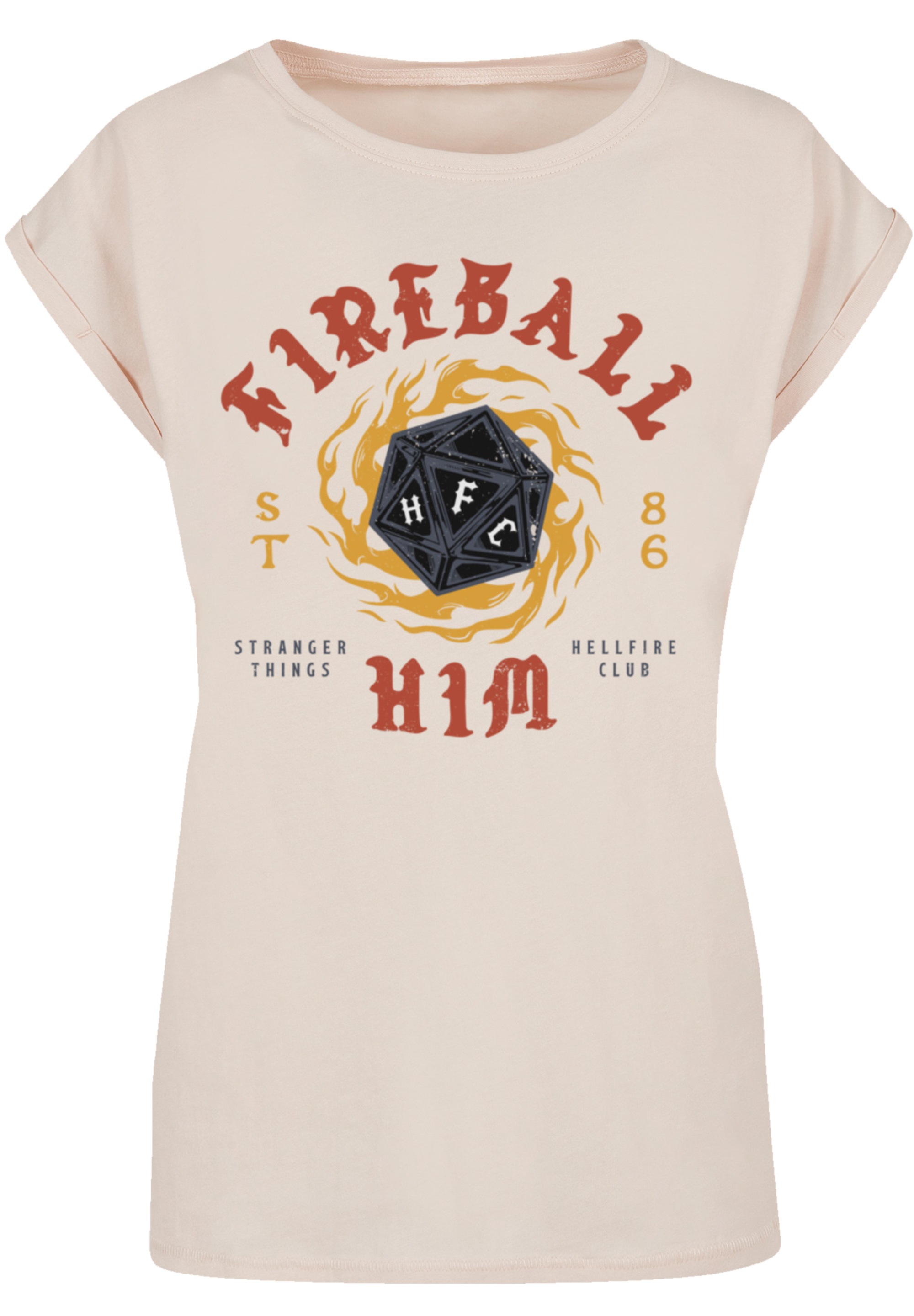 F4NT4STIC T-Shirt "Stranger Things Fireball Dice 86", Premium Qualität günstig online kaufen