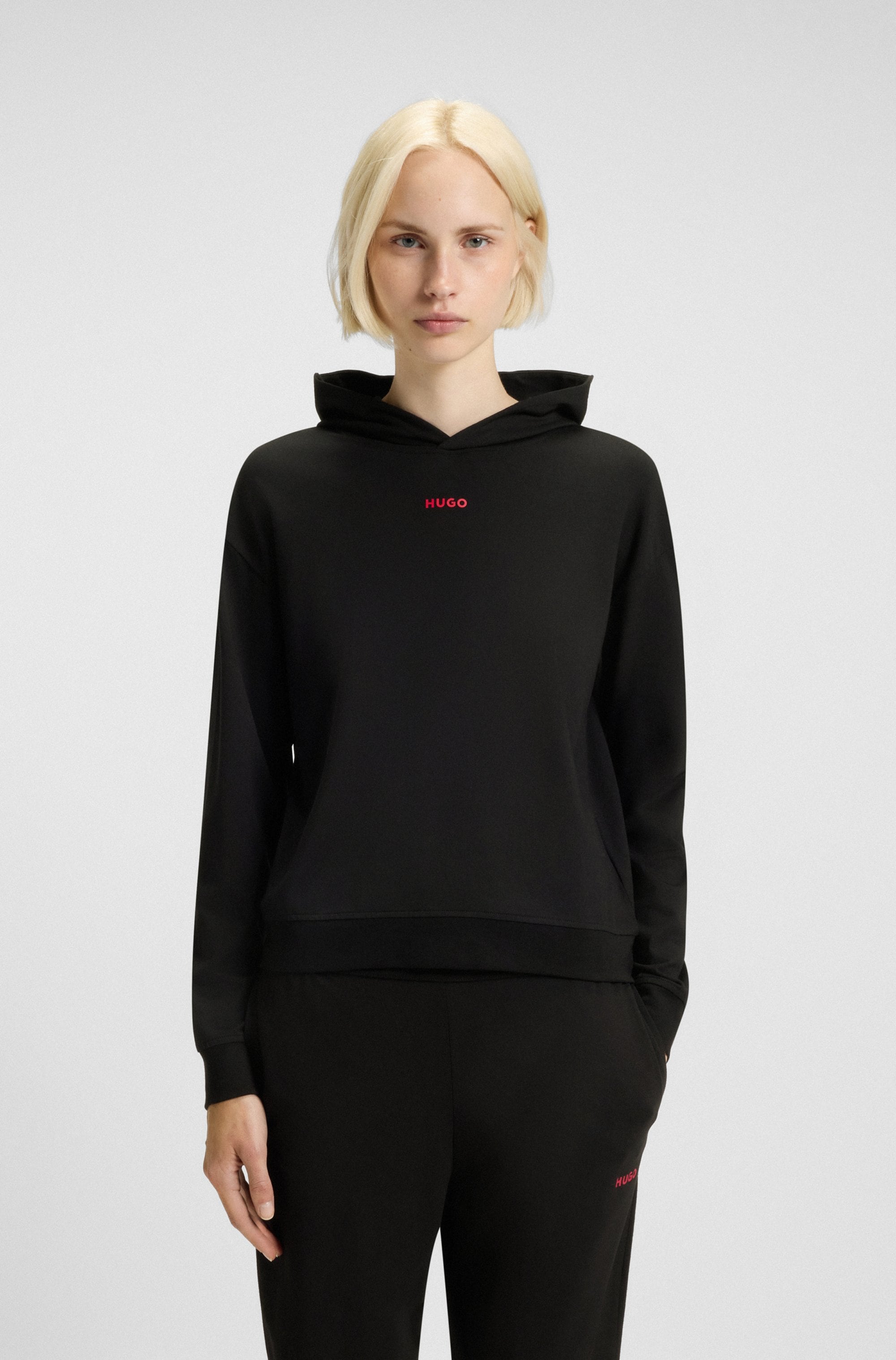 HUGO Underwear Kapuzensweatshirt "SHUFFLE HOODIE" mit HUGO Schriftzug günstig online kaufen