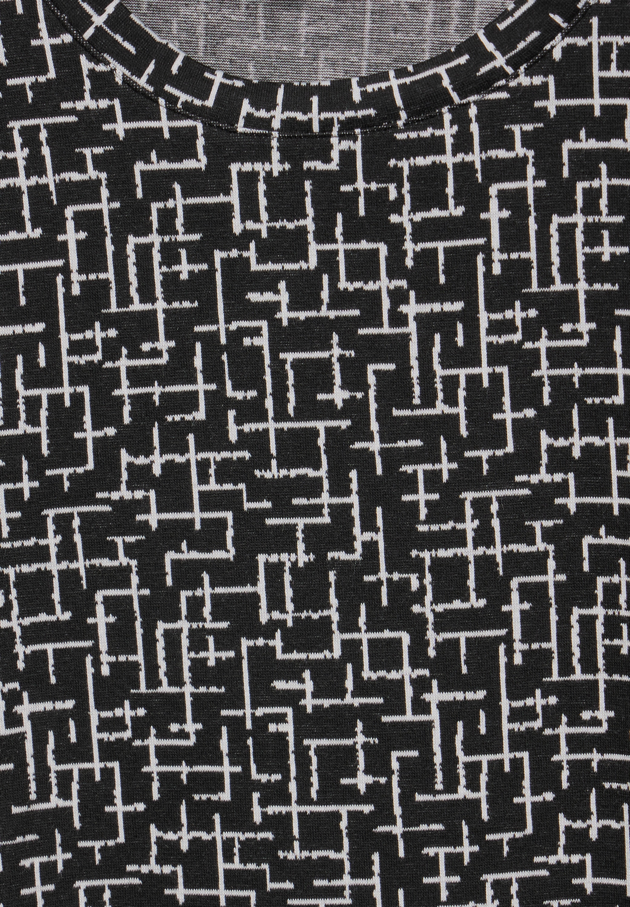 STREET ONE Print-Shirt, mit Rundhalsausschnitt