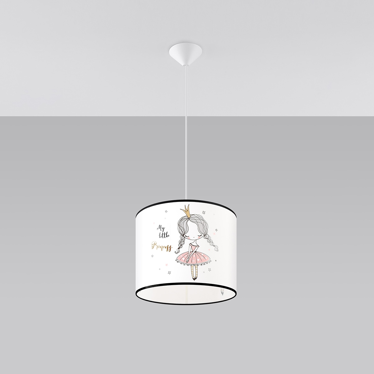 SOLLUX lighting Pendelleuchte »Pendelleuchte PRINCESS 30«, 1 flammig, Leuchtmittel E27 | ohne Leuchtmittel, Streulicht