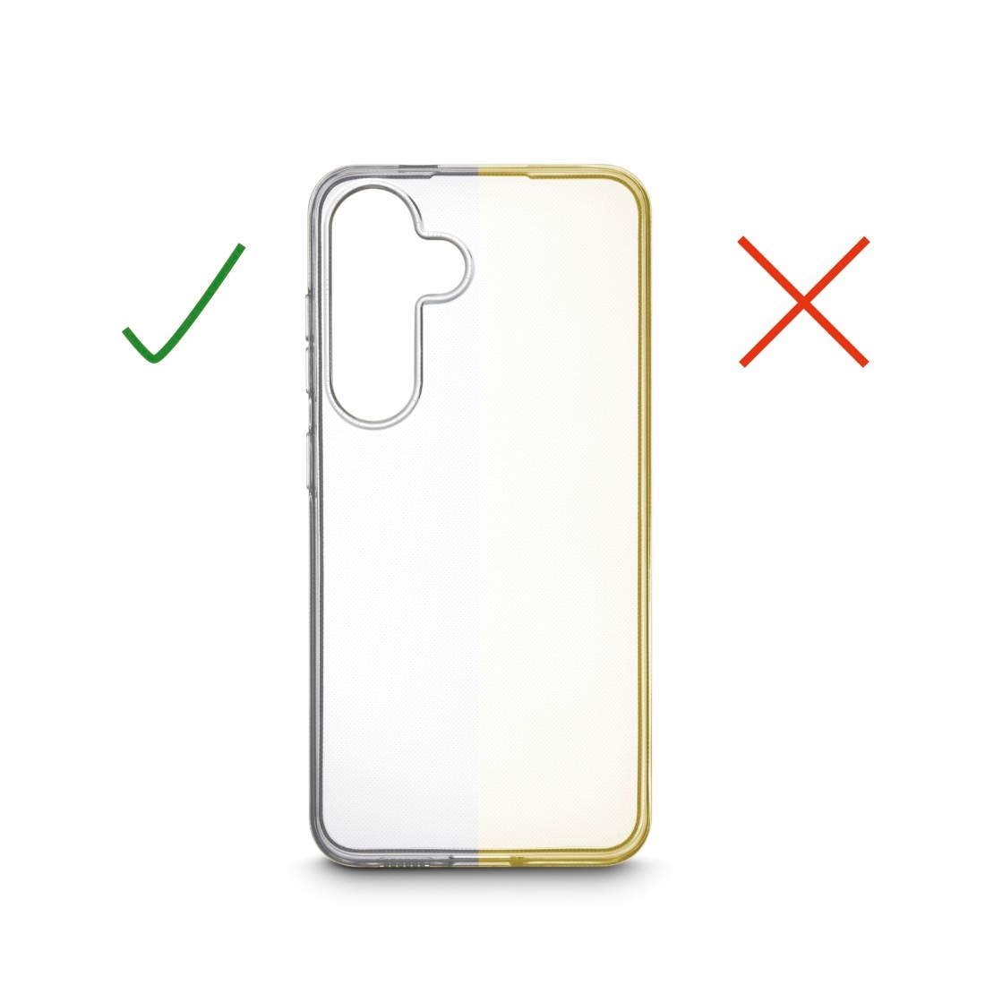 Hama Smartphone-Hülle »Handyhülle für Galaxy A17 durchsichtig, kratzfest, ohne Vergilben« Samsung Galaxy A17