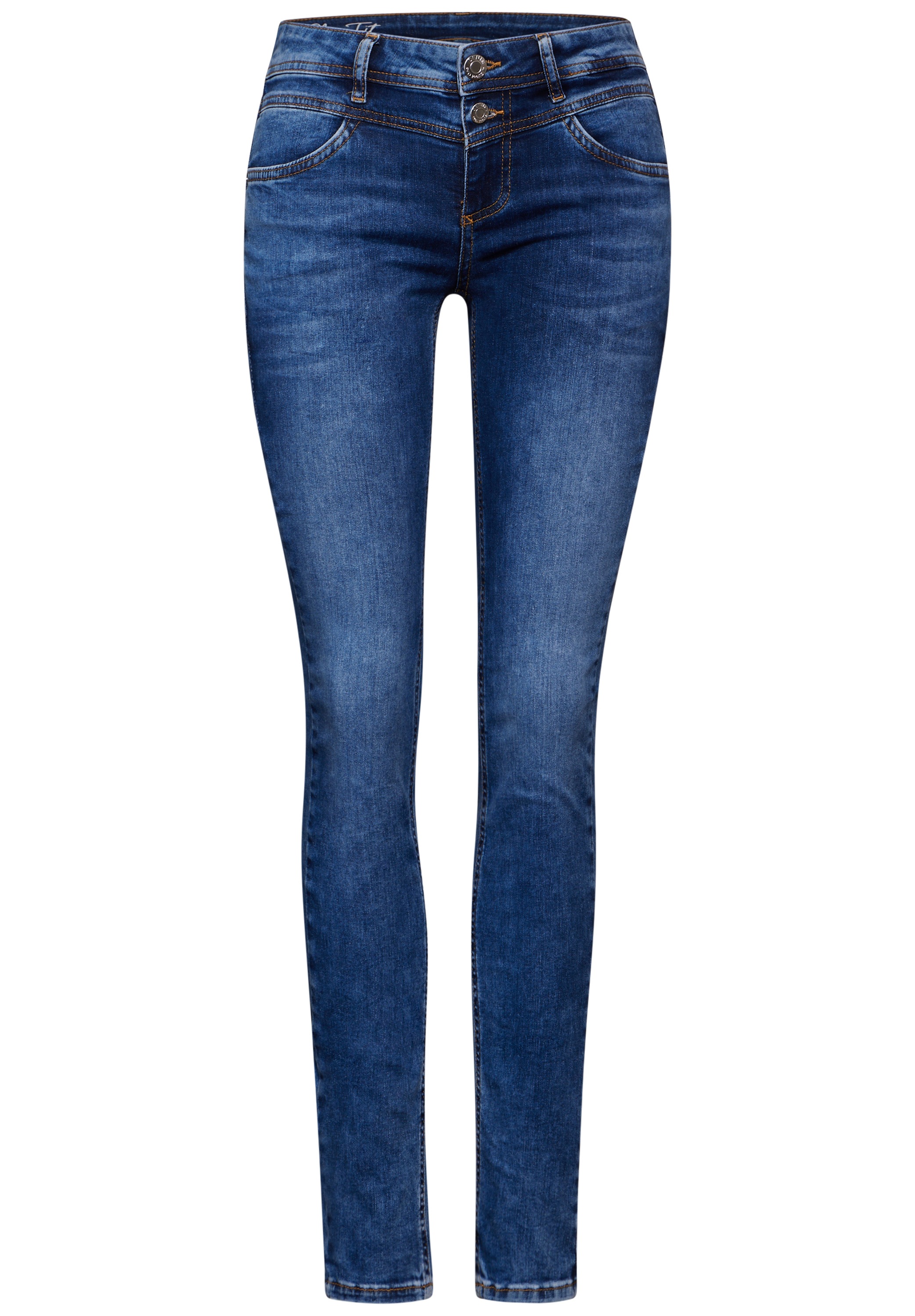 STREET ONE Gerade Jeans, 4-Pocket Style