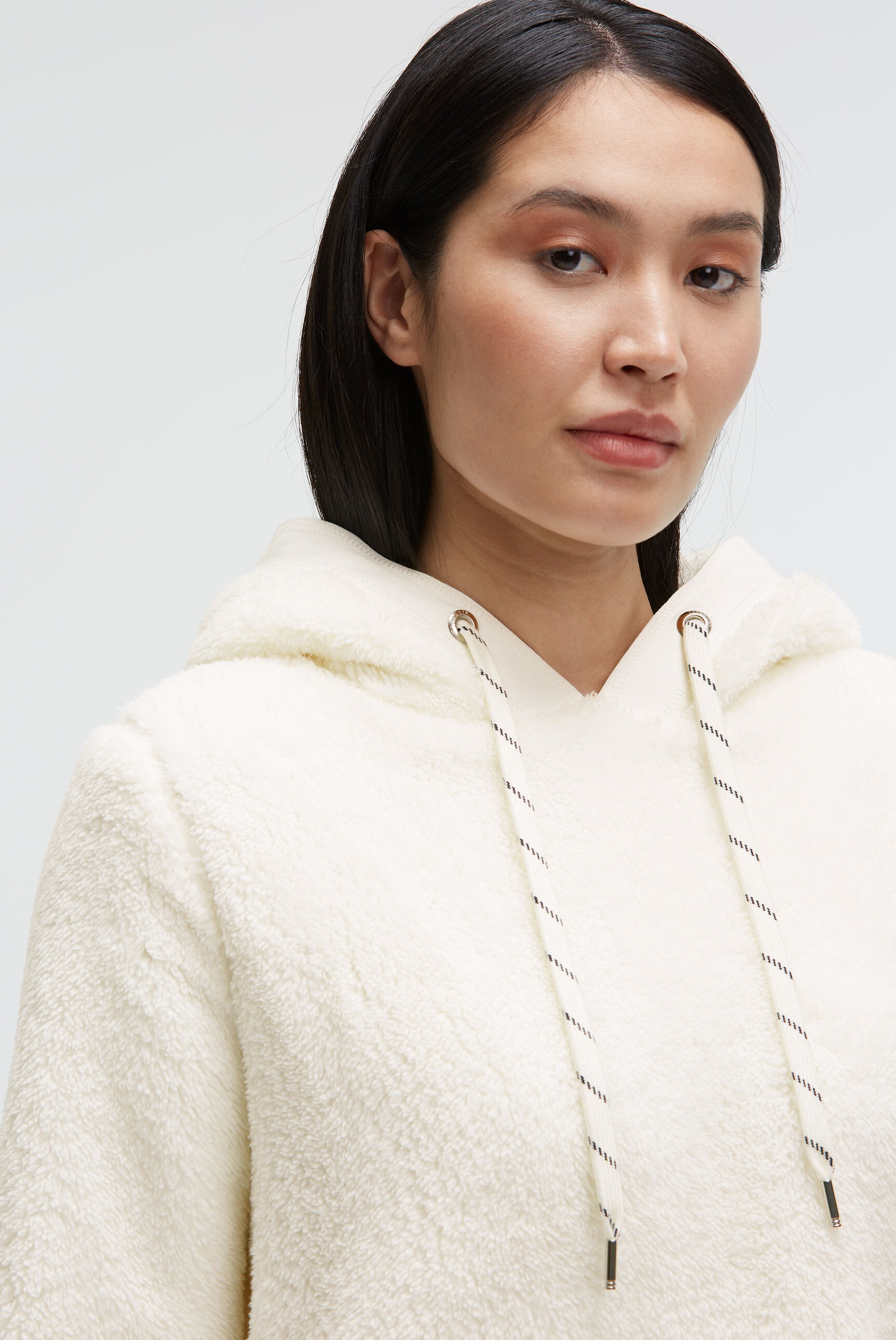 SOCCX Kapuzensweatshirt , mit Seitenschlitze
