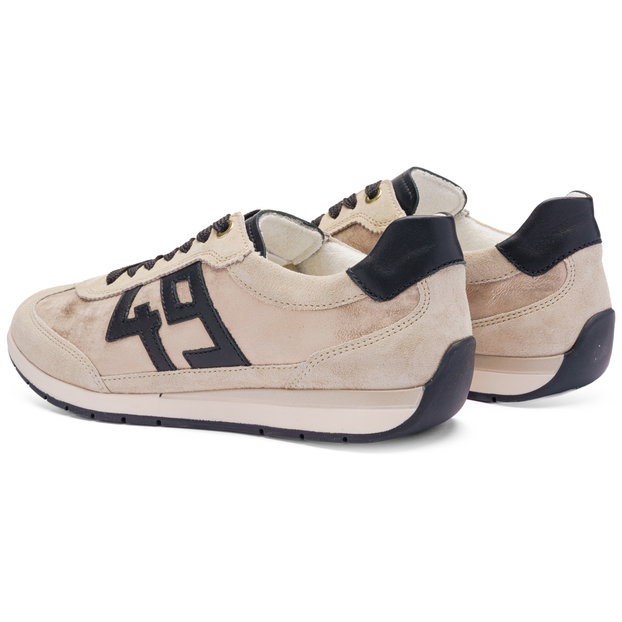 ARA Portofino Sneaker Light Beige Black 38 3