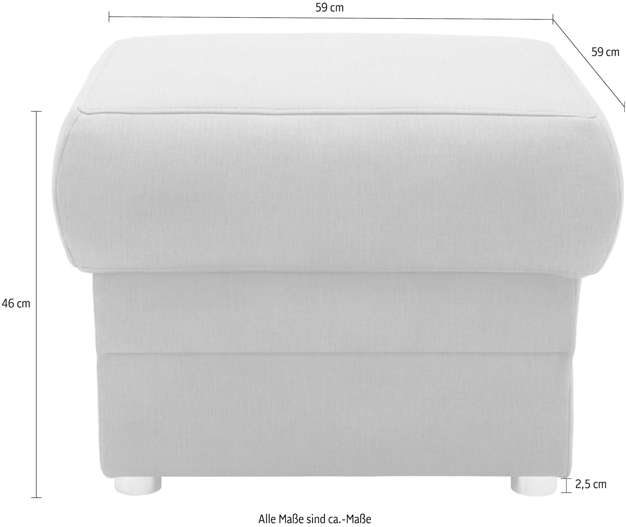 DOMO collection Hocker »Pina«, Passender Hocker zur Serie