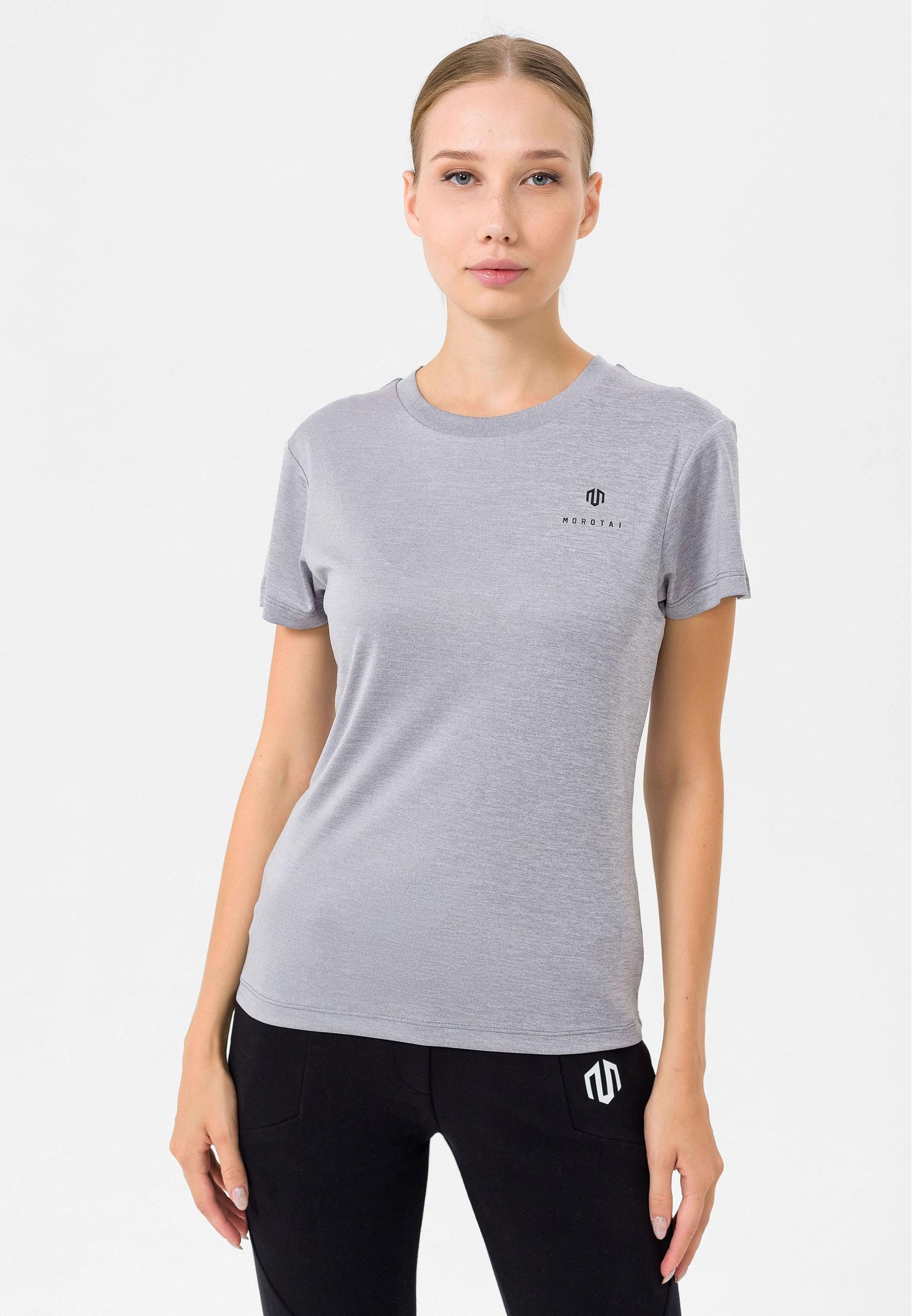 MOROTAI Langarmhemd »MOROTAI Damen Morotai Ultralight Basic Tee«