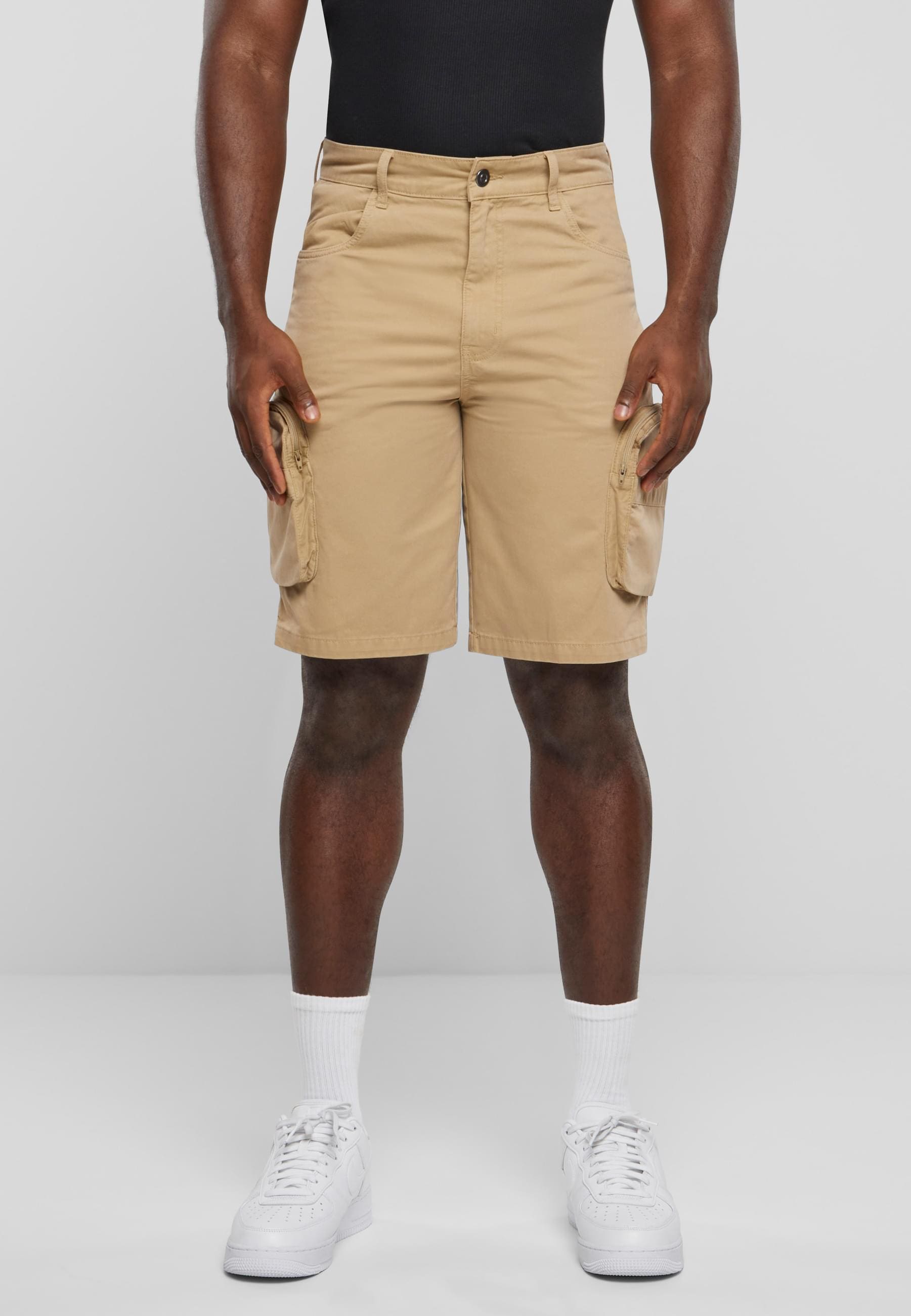 URBAN CLASSICS Cargoshorts »Urban Classics Herren Baggy Cargo Shorts«, (1 tlg.)