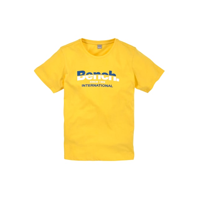 Bench. T-Shirt, mit Logo im Farbverlauf online bestellen | BAUR