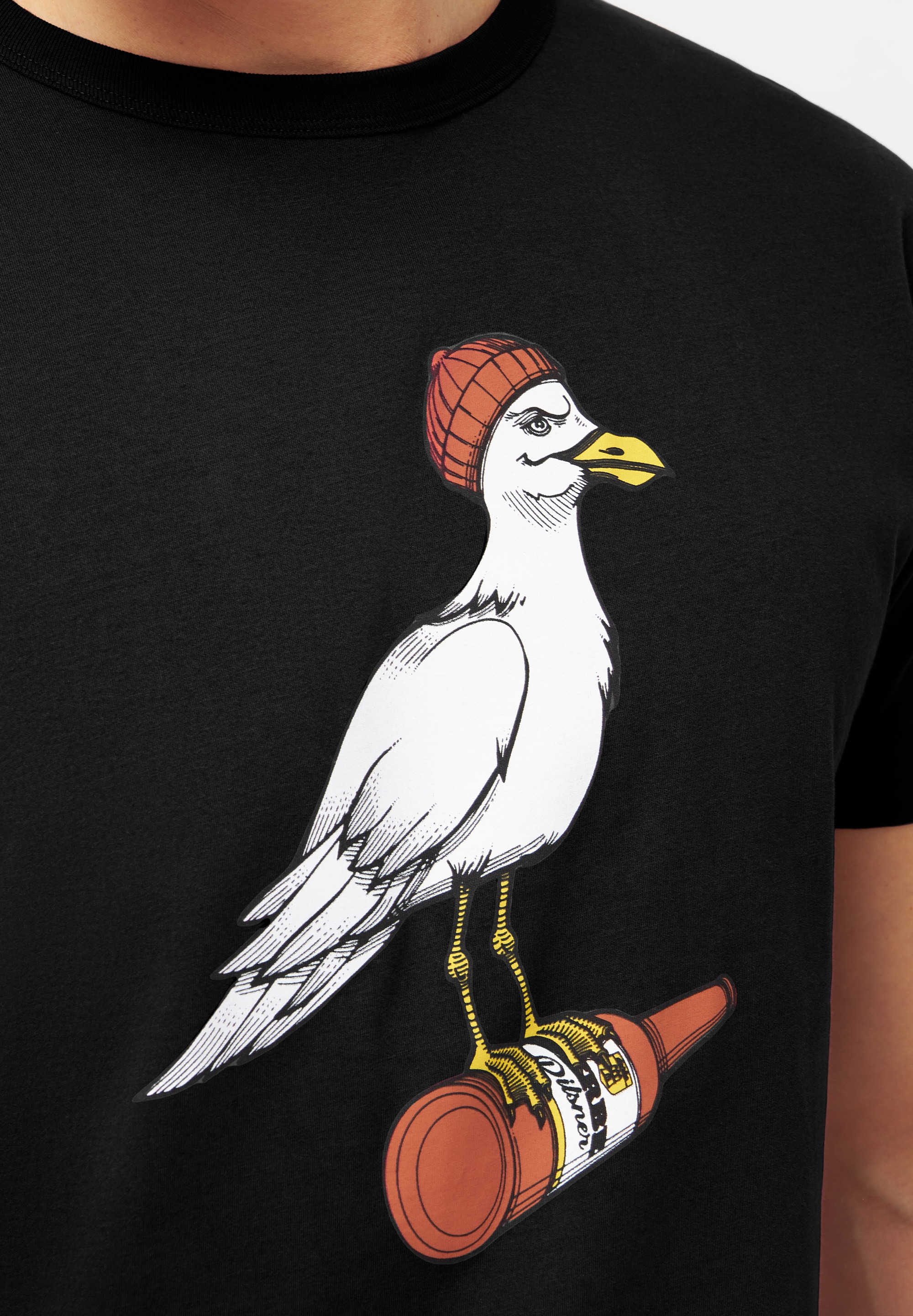 Derbe T-Shirt »Sturmmöwe«, Made in Portual