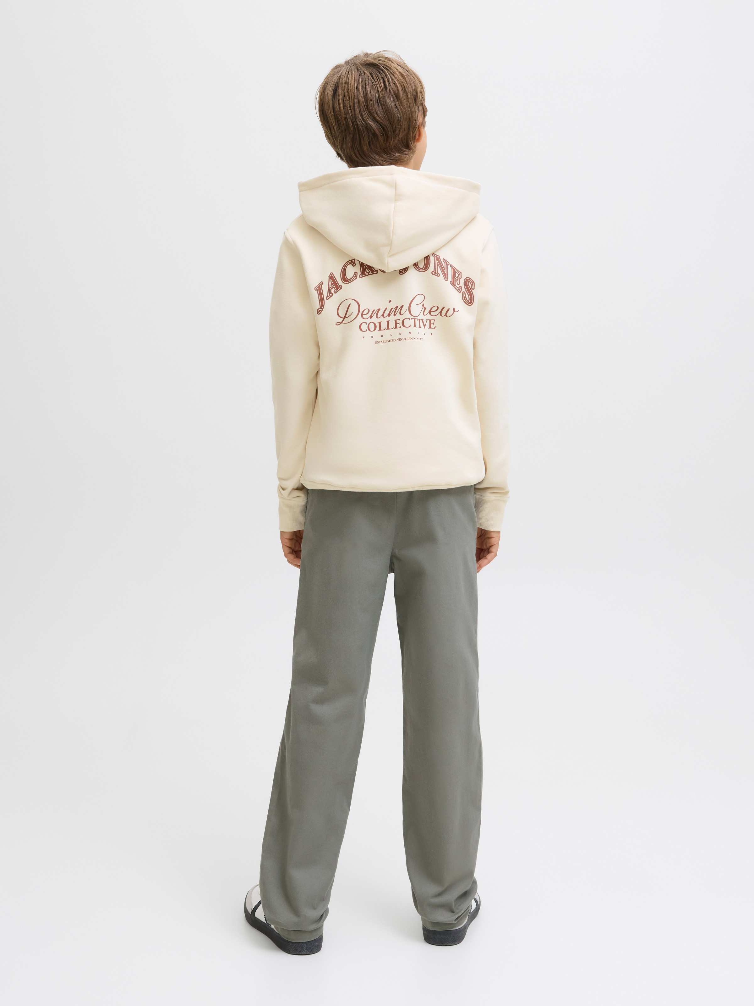 Jack & Jones Junior Kapuzensweatshirt »JJEBRANDES BACKP RELAXED SWEAT H SN JNR«