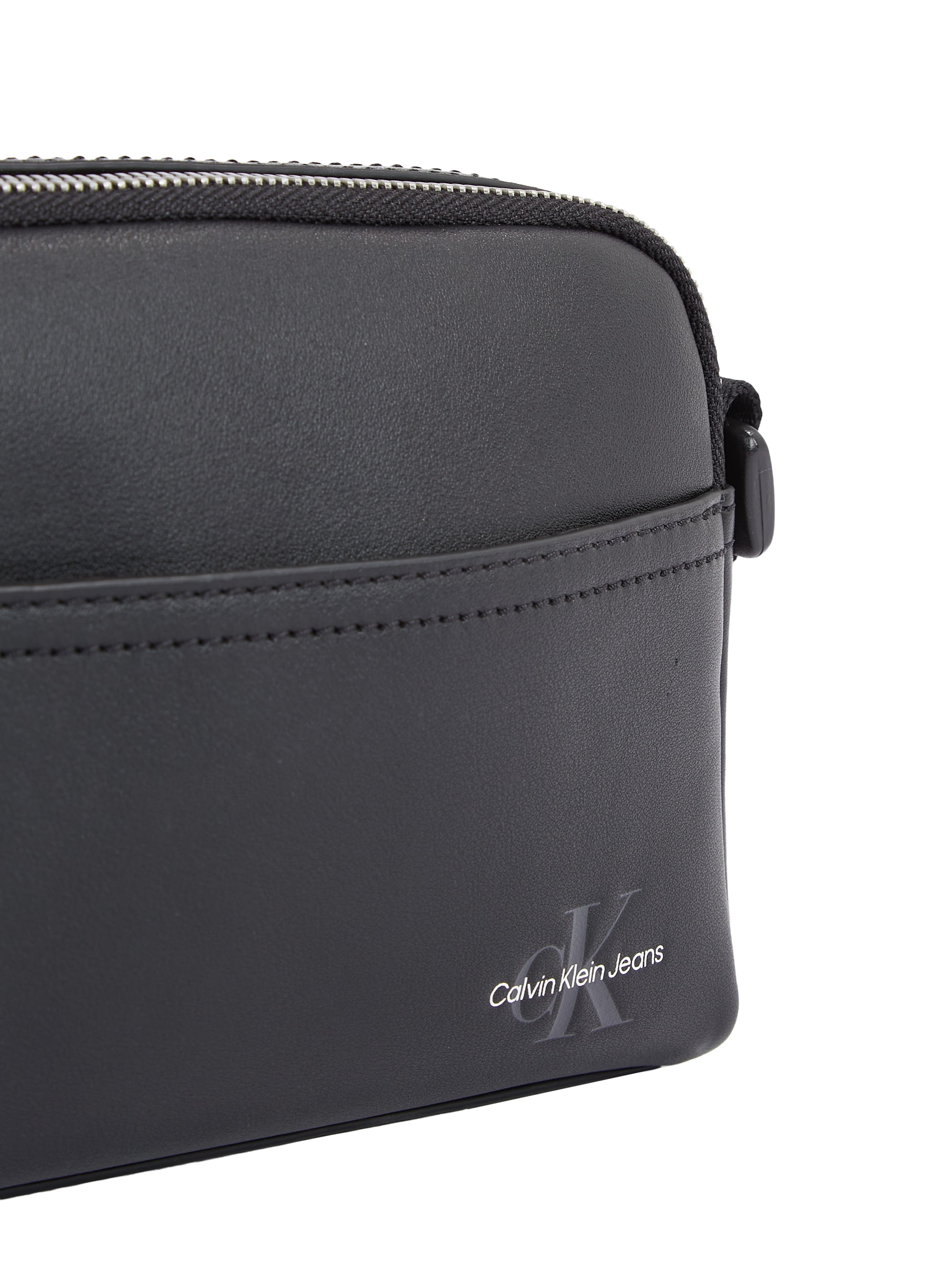 Calvin Klein Jeans Mini Bag »MONO LOGO CAMERA BAG 22«, Umhängetasche klein, Schultertasche, Body Bag uni