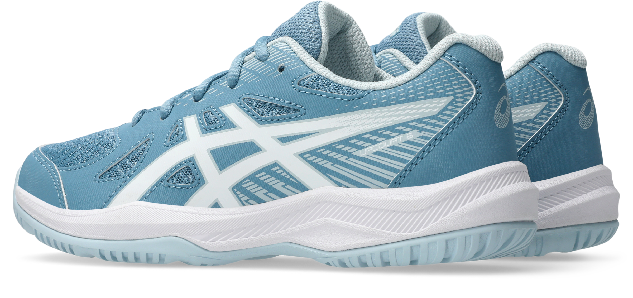 Asics Hallenschuh »UPCOURT 6 GS«  geeignet für Handball&Volleyball, Indoorschuh, nicht abfärbende Sohle