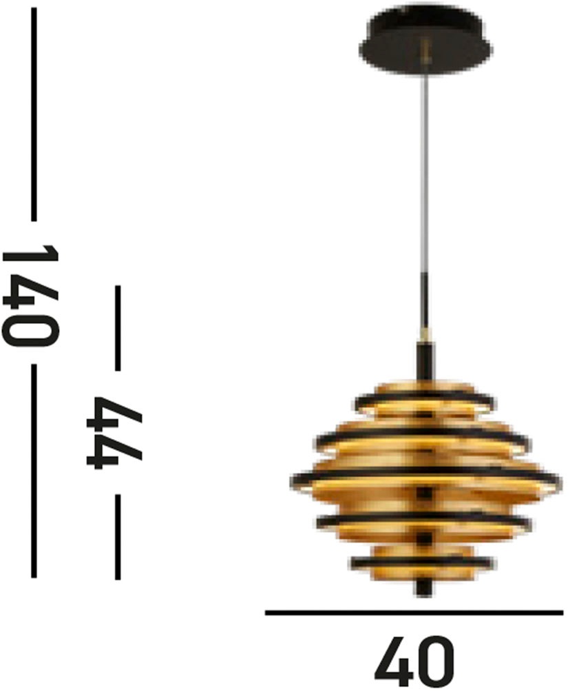 Searchlight LED-Hängeleuchte »Hängeleuchte Hive, 1-flammig« LED-Modul 1 Stk. Extra-Warmweiß Warme Atmosphäre