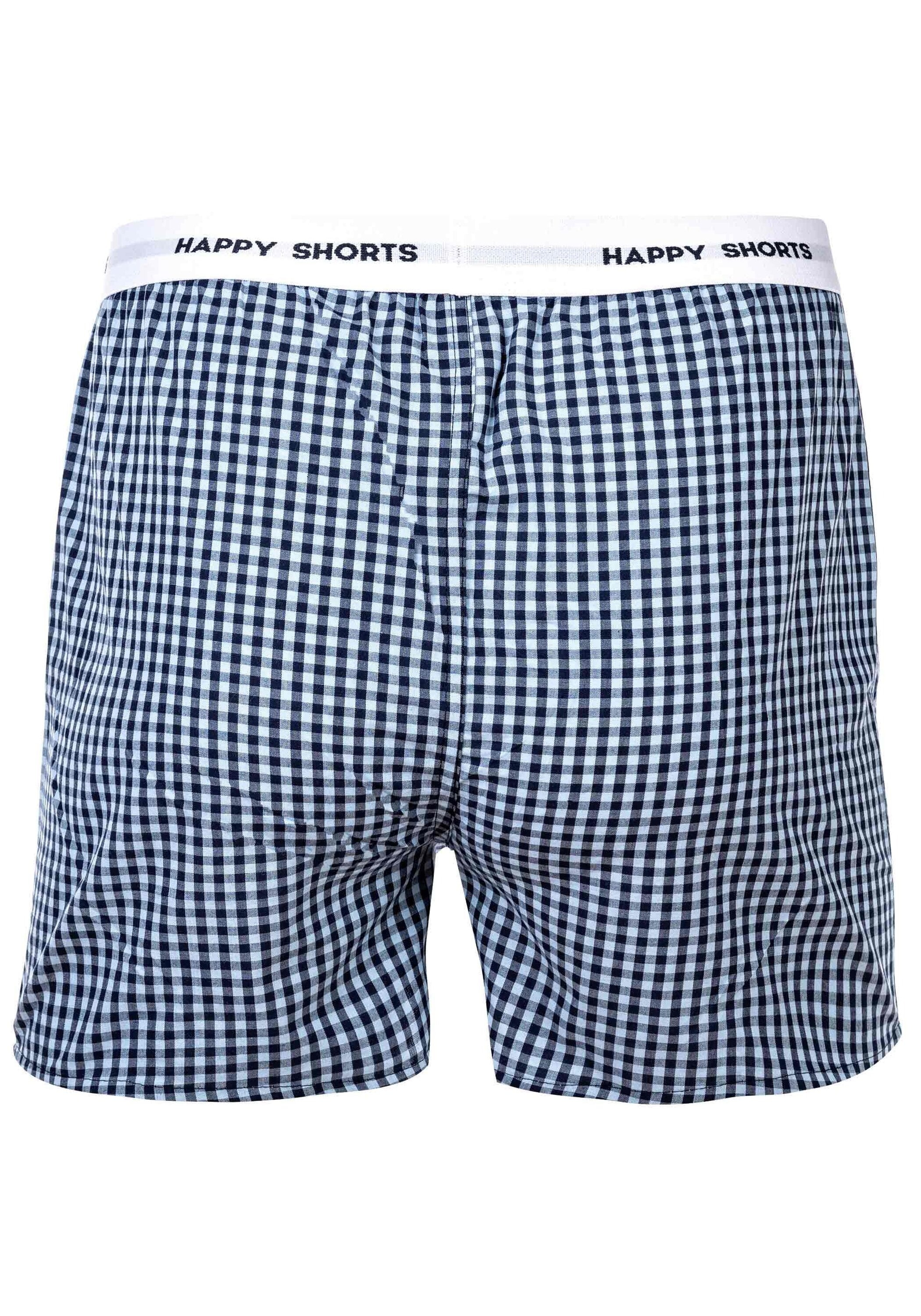 HAPPY SHORTS Webboxer »Web-Boxershorts 3er Pack«