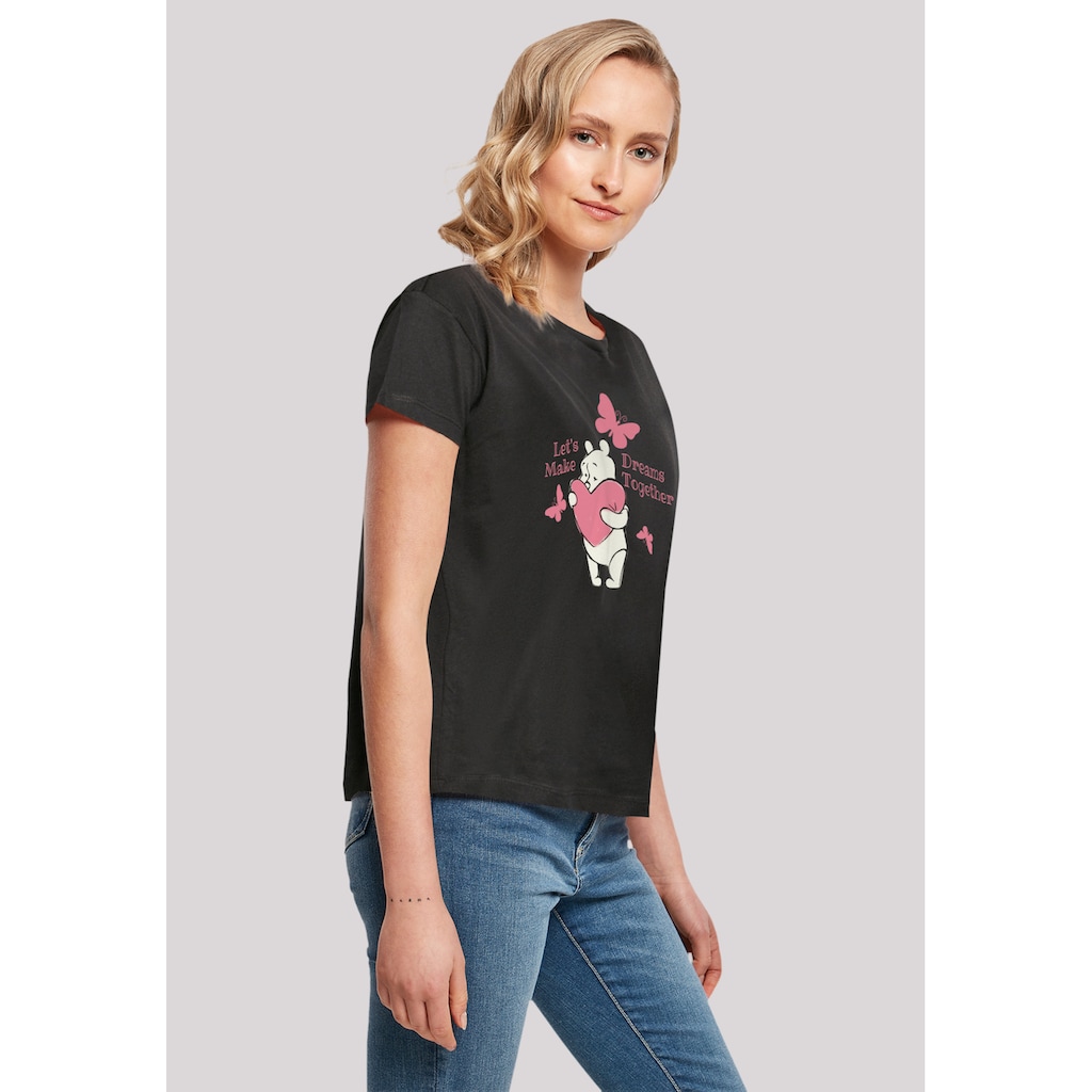 F4NT4STIC T-Shirt »Disney Winnie Puuh Let's Make Dreams Together«