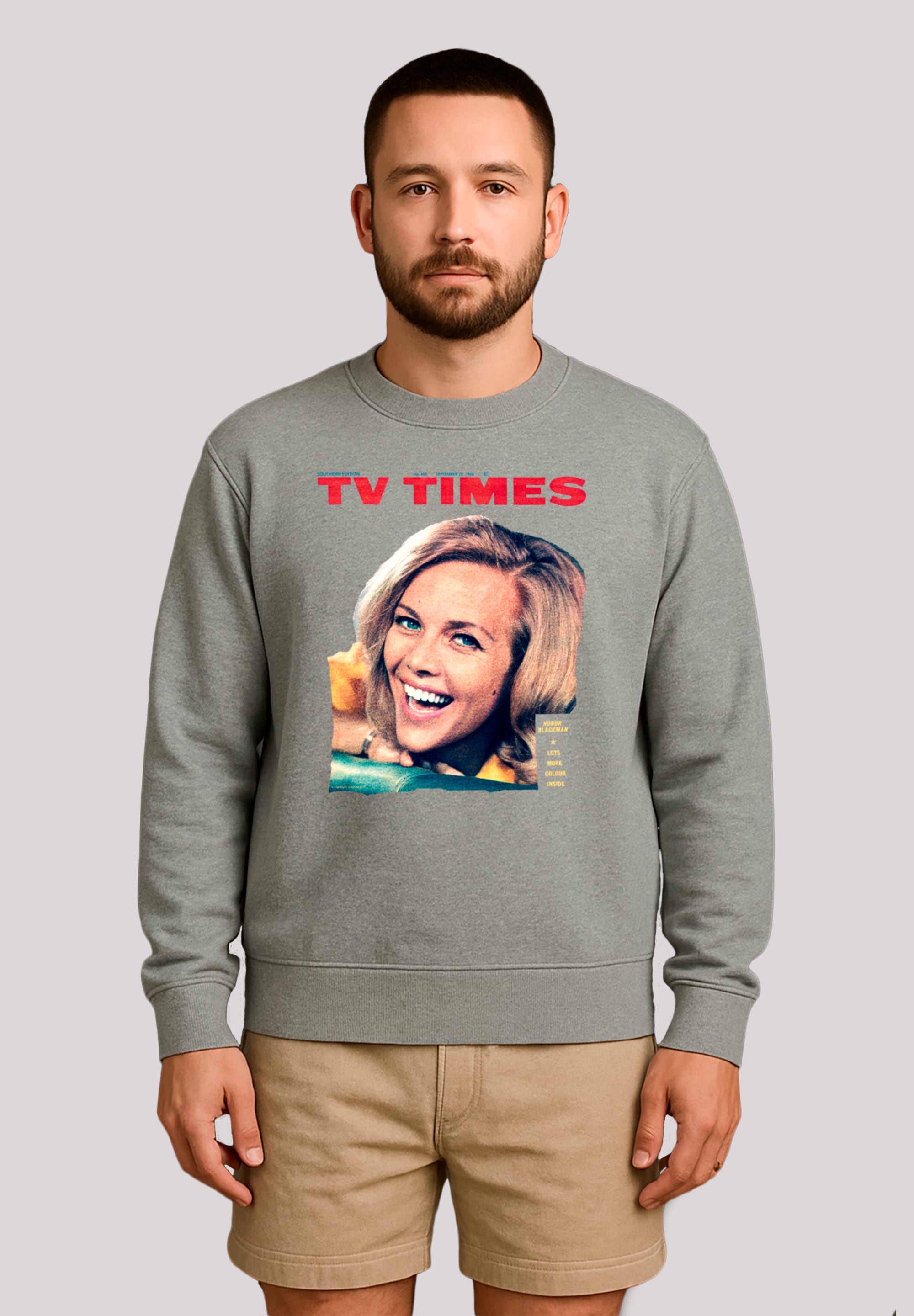 F4NT4STIC Sweatshirt "TV Times Honor Blackman 1964 Cover", Premium Qualität günstig online kaufen