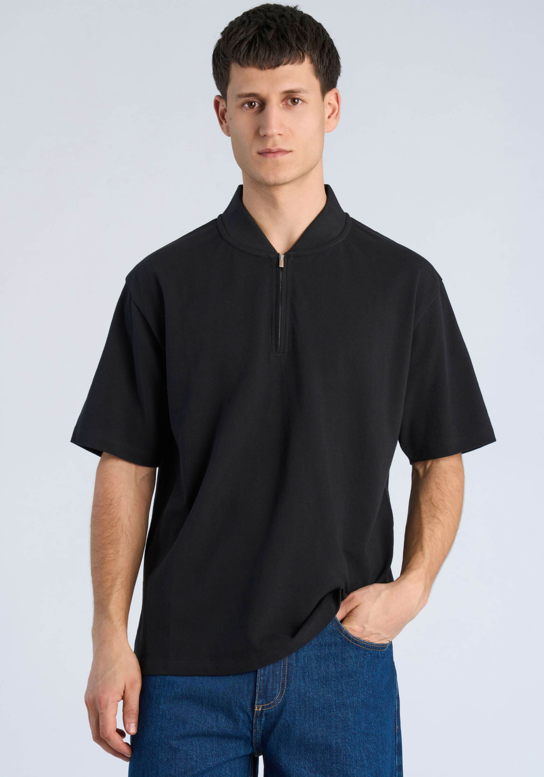 LINDBERGH Poloshirt "Poloshirt Oversize Fit" günstig online kaufen