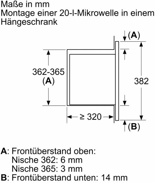 NEFF Einbau-Mikrowelle »HLAWG25S3«, Mikrowelle, 800 W