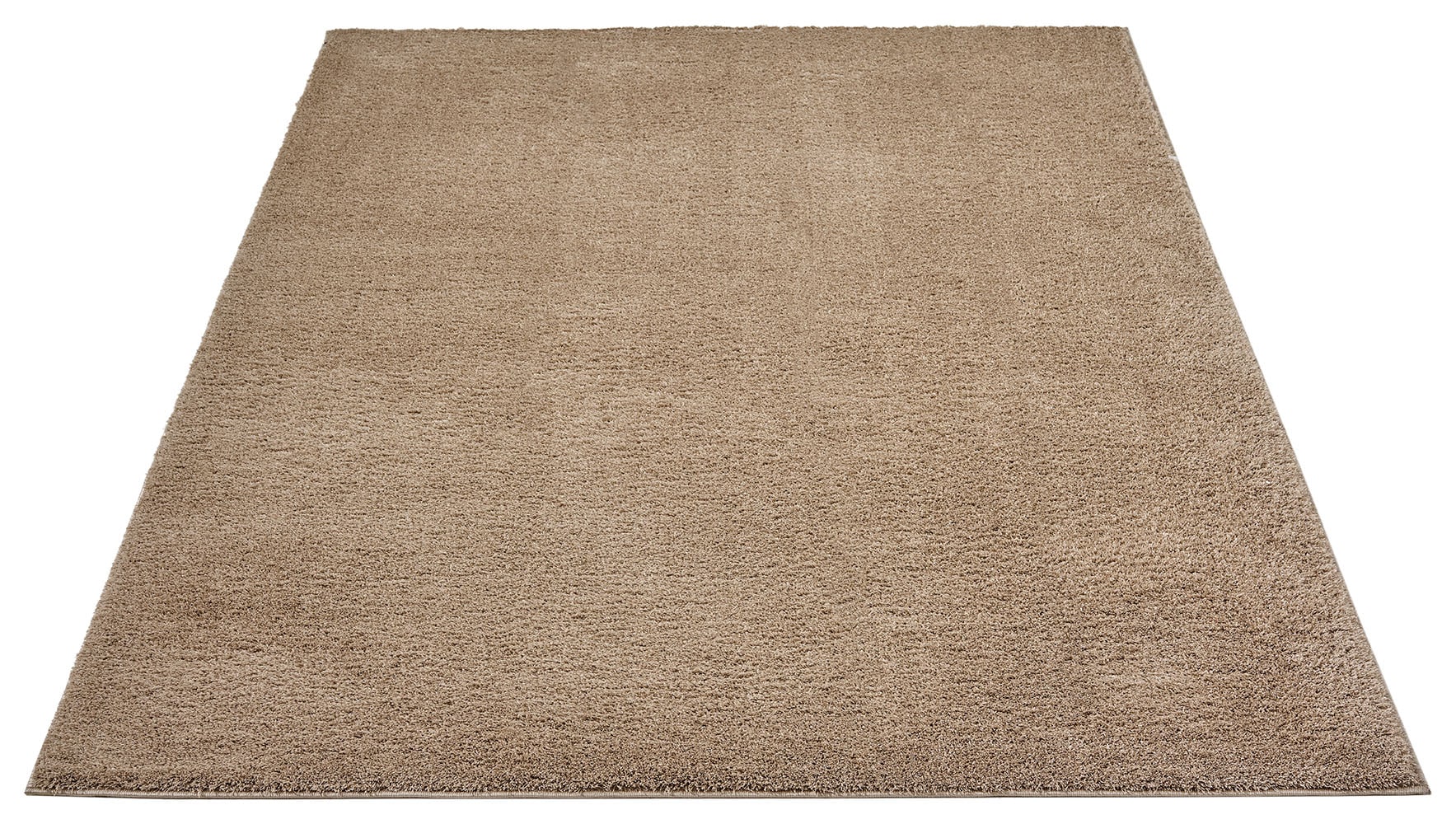 OTTO home Hochflor-Teppich »Lilari«, rechteckig, 30 mm Höhe, Uni Farben, besonders weich und kuschelig, Wohnzimmer, Schlafzimmer