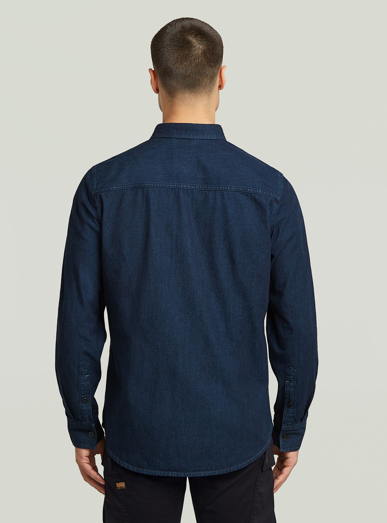 G-STAR Langarmshirt "Clean Slim Hemd" günstig online kaufen