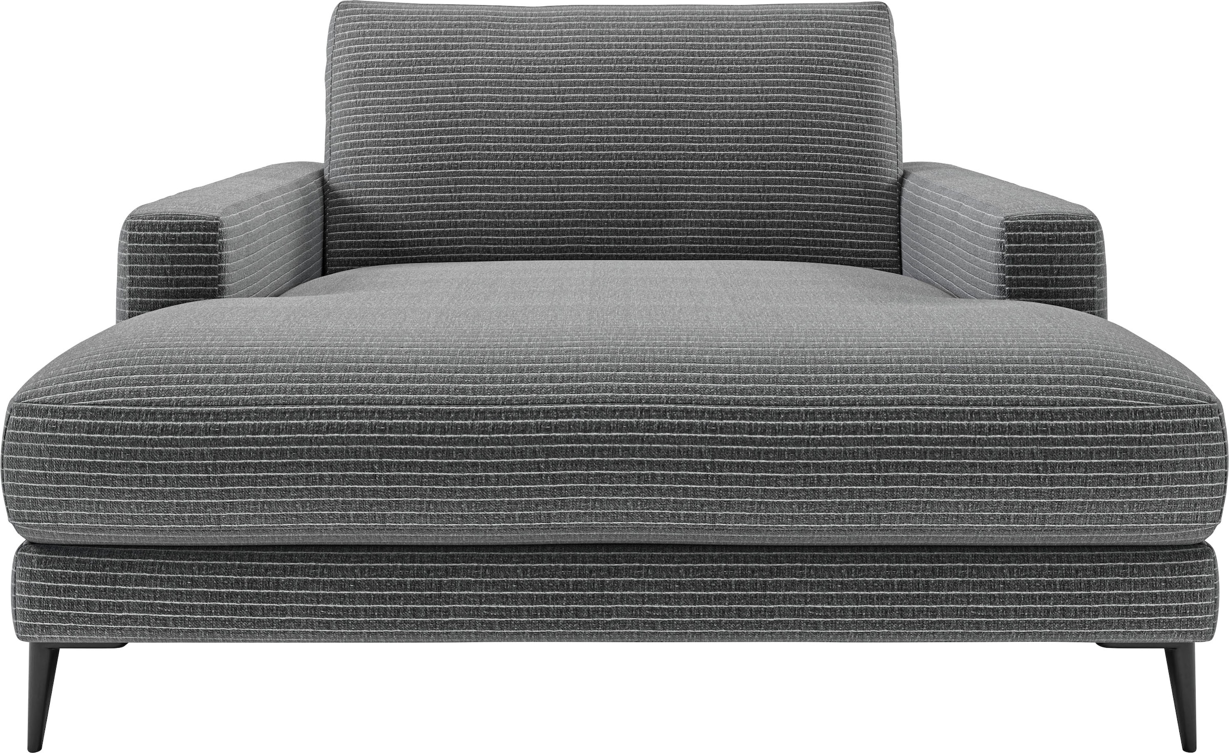 INOSIGN Chaiselongue »Downtown Loungemöbel zum Relaxen, B/T/H: 132/170/84 cm«, auch in Bouclé, Cord und Easy care - leicht mir Wasser zu reinigen