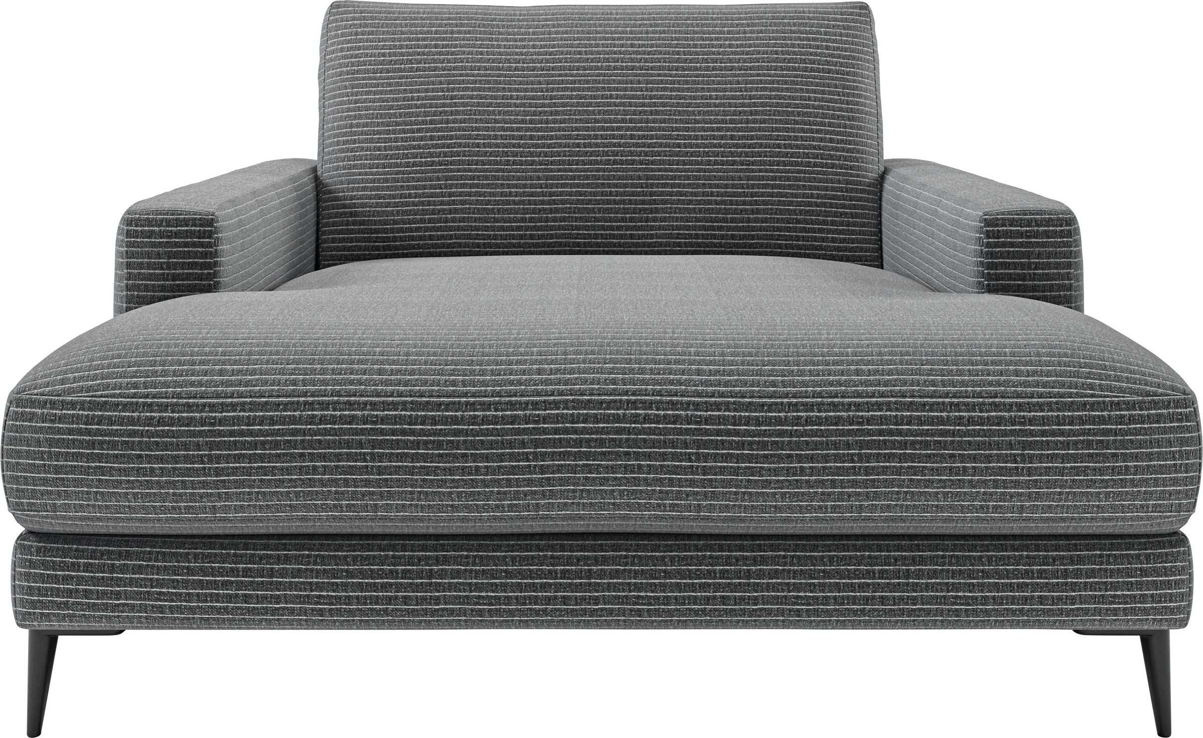 Home affaire Chaiselongue "Downtown Loungemöbel zum Relaxen, B/T/H: 132/170/84 cm" auch in Bouclé, Cord und Easy care - leicht mir Wasser zu reinigen