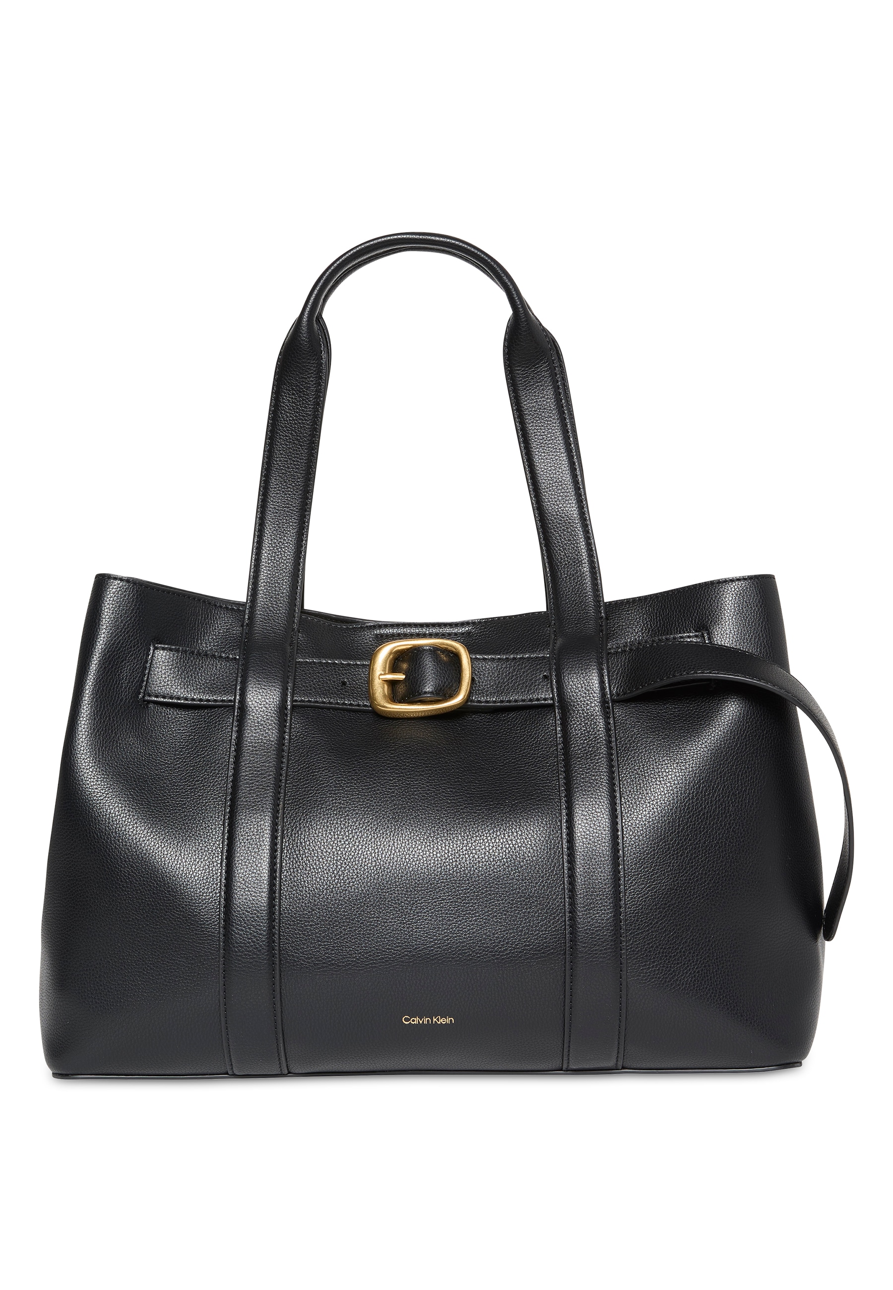 Calvin Klein Henkeltasche "BUCKLE MEDIUM TOTE", Schultertasche, Handtasche, günstig online kaufen